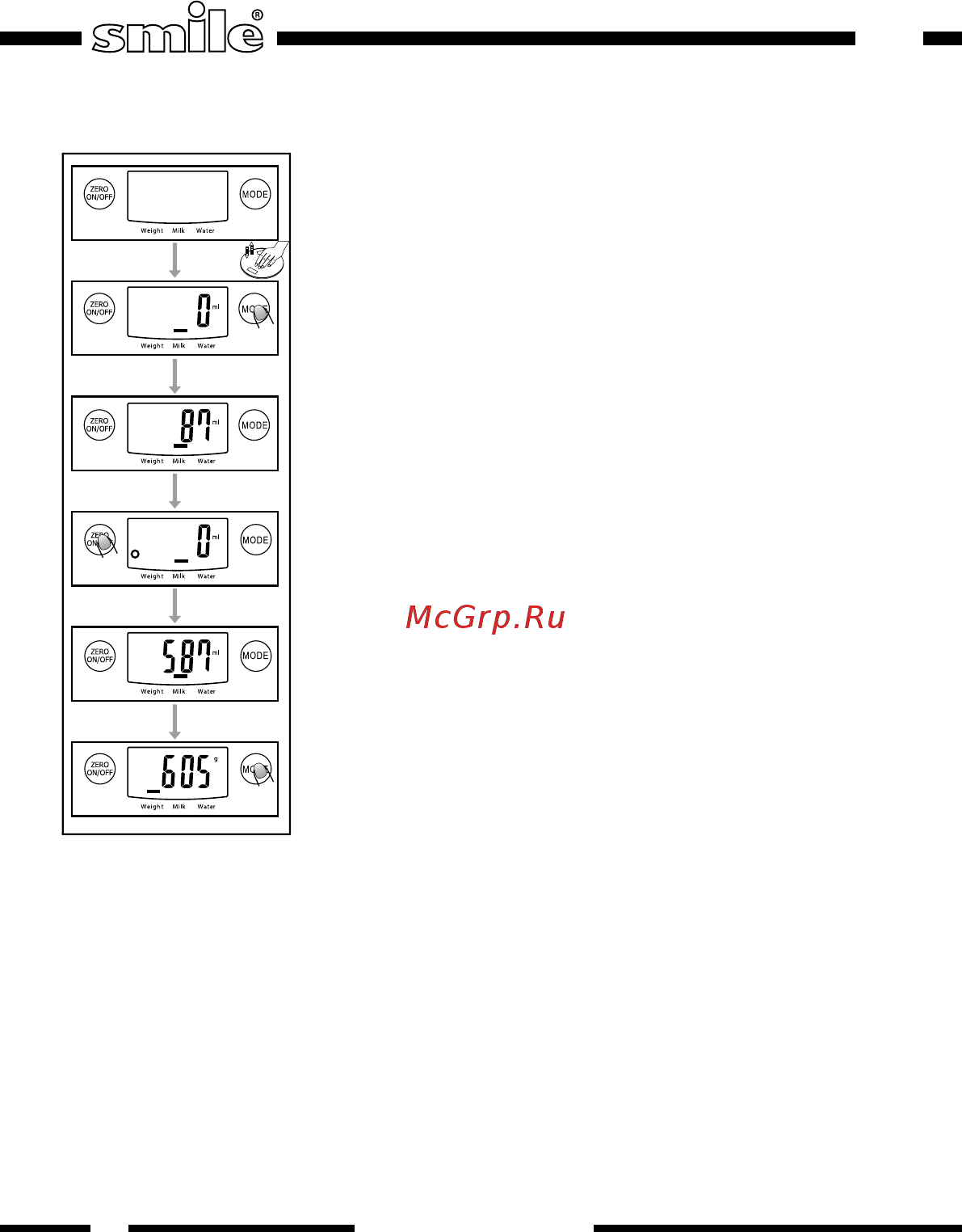 Smile KSE 3216 [8/12] Режим отображения объема