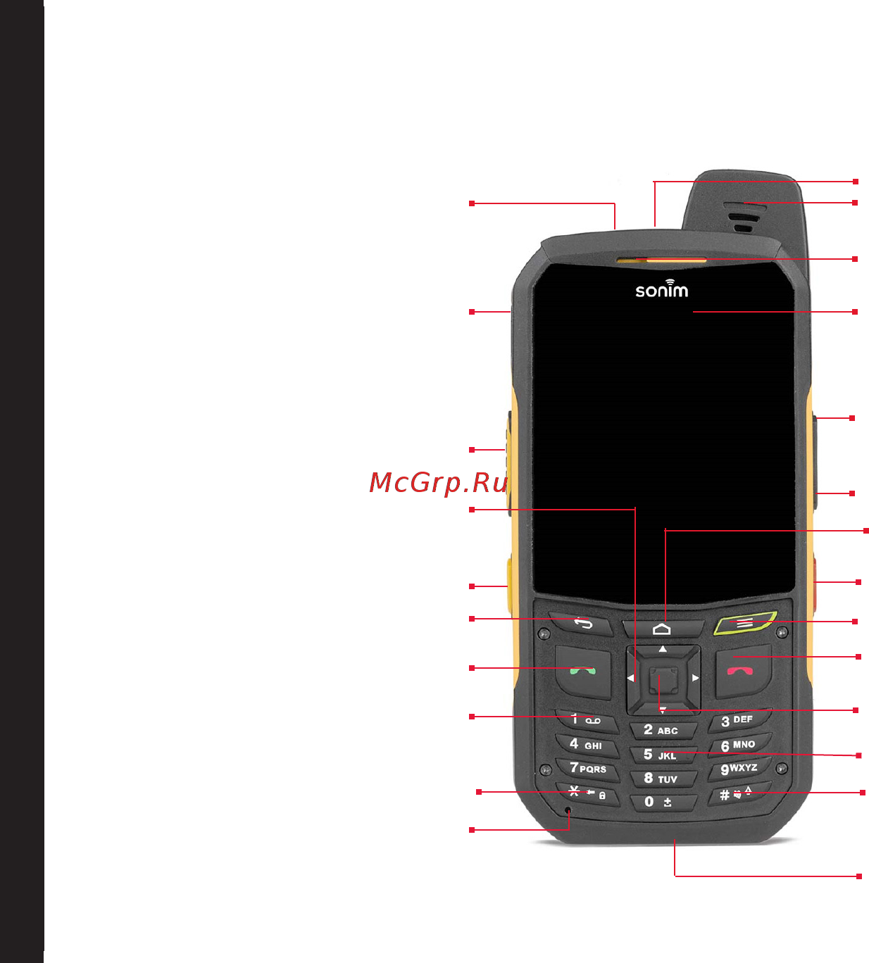 Sonim XP6, защищенный [18/96] Sonim xp6 phone