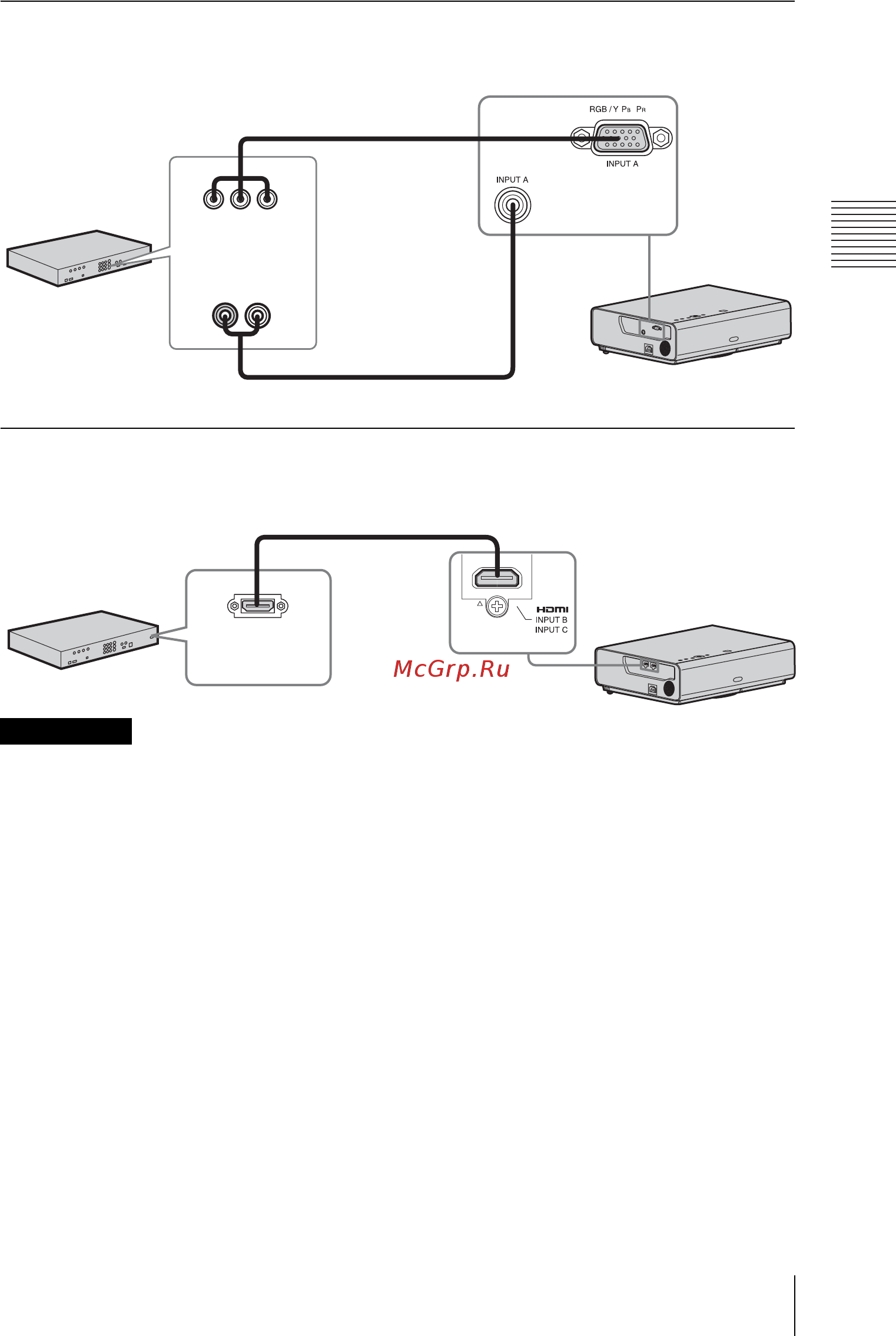 Sony VPL-CH370 [15/98] Input a
