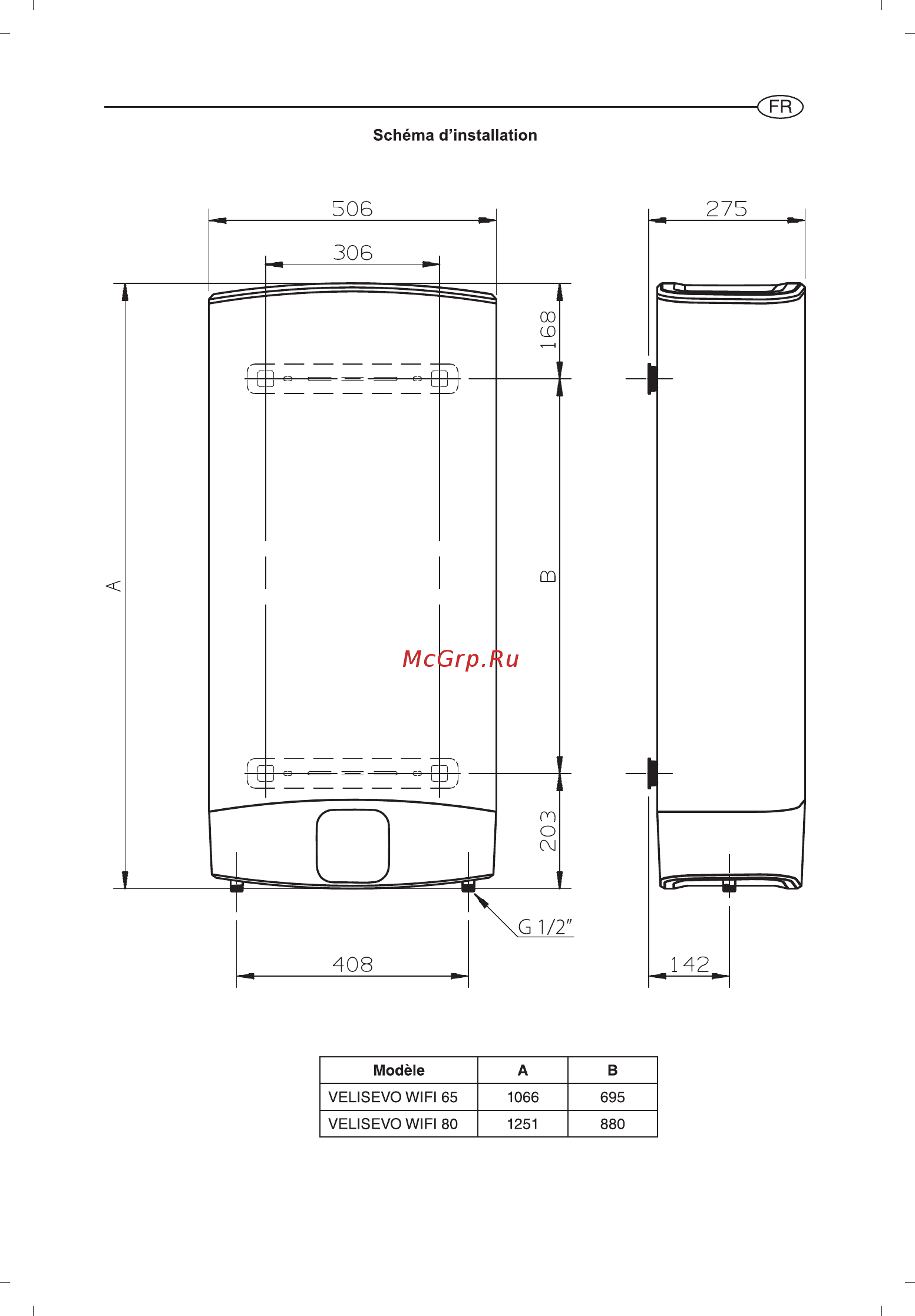 Ariston ABS VLS EVO WI-FI 100 Руководство по эксплуатации онлайн [126/129] 263427
