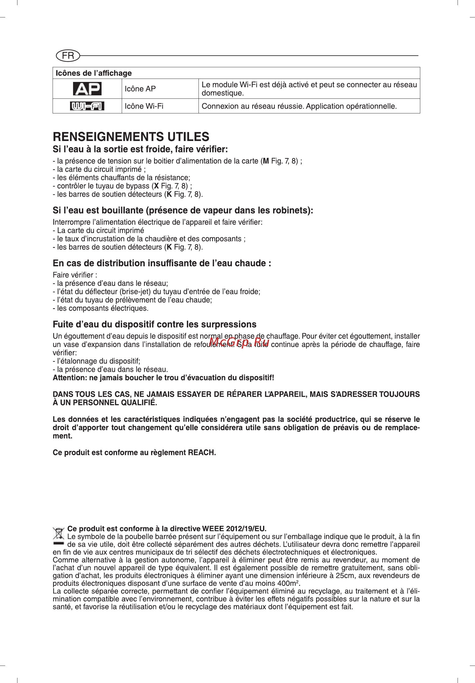 Ariston ABS VLS EVO WI-FI 50 3700455 [40/129] Renseignements utiles