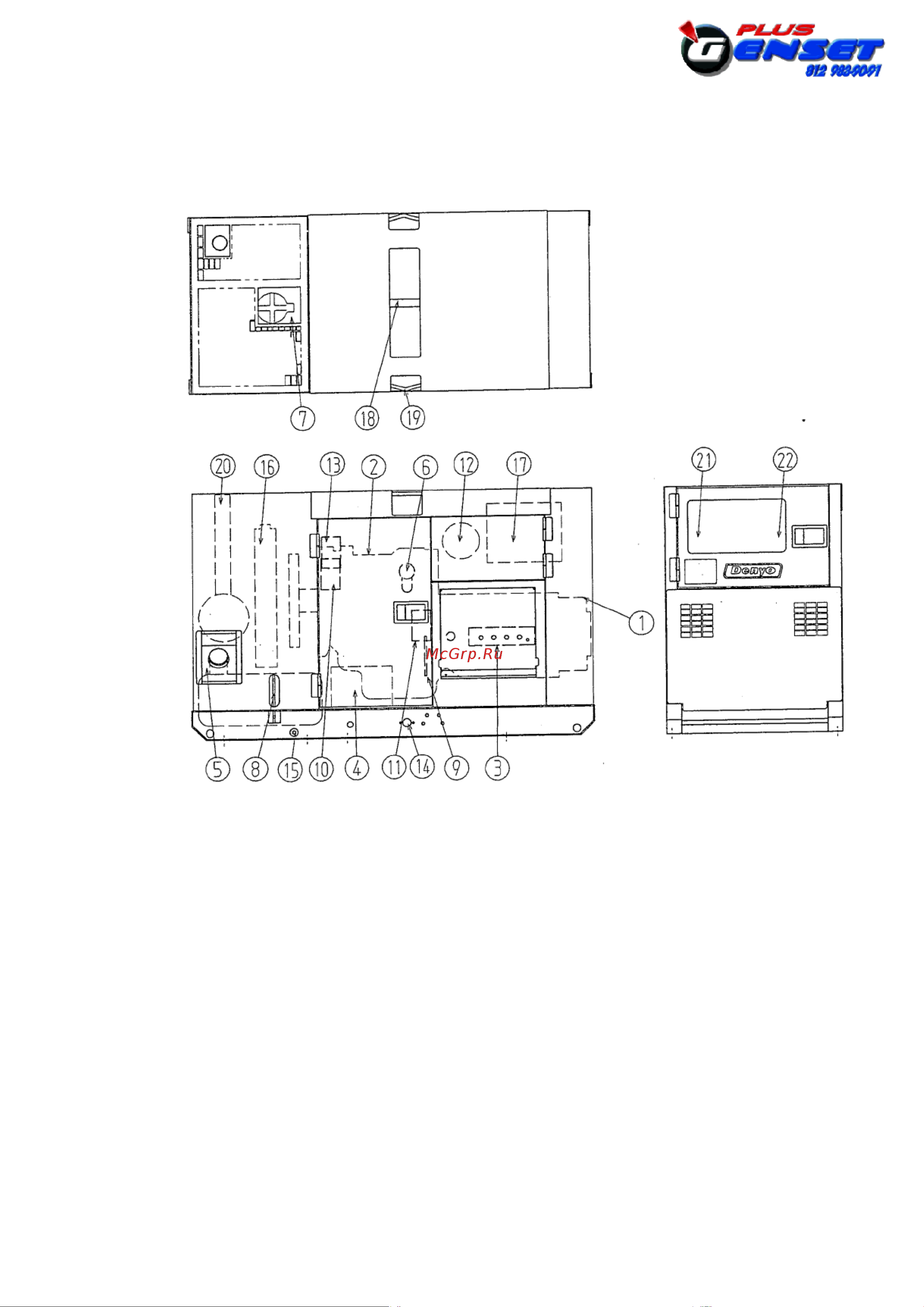 Denyo DCA-60ESI2 Инструкция по эксплуатации онлайн [15/81] 263506