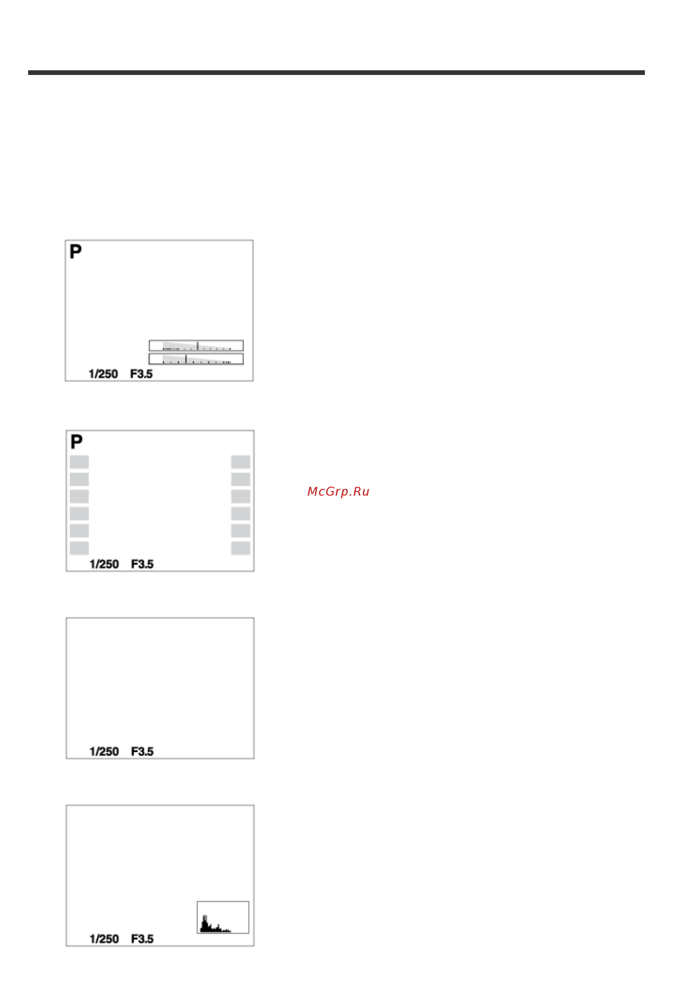 Sony Alpha A6300LB kit 16-50mm PZ Black [83/308] Переключение экранной индикации снимка