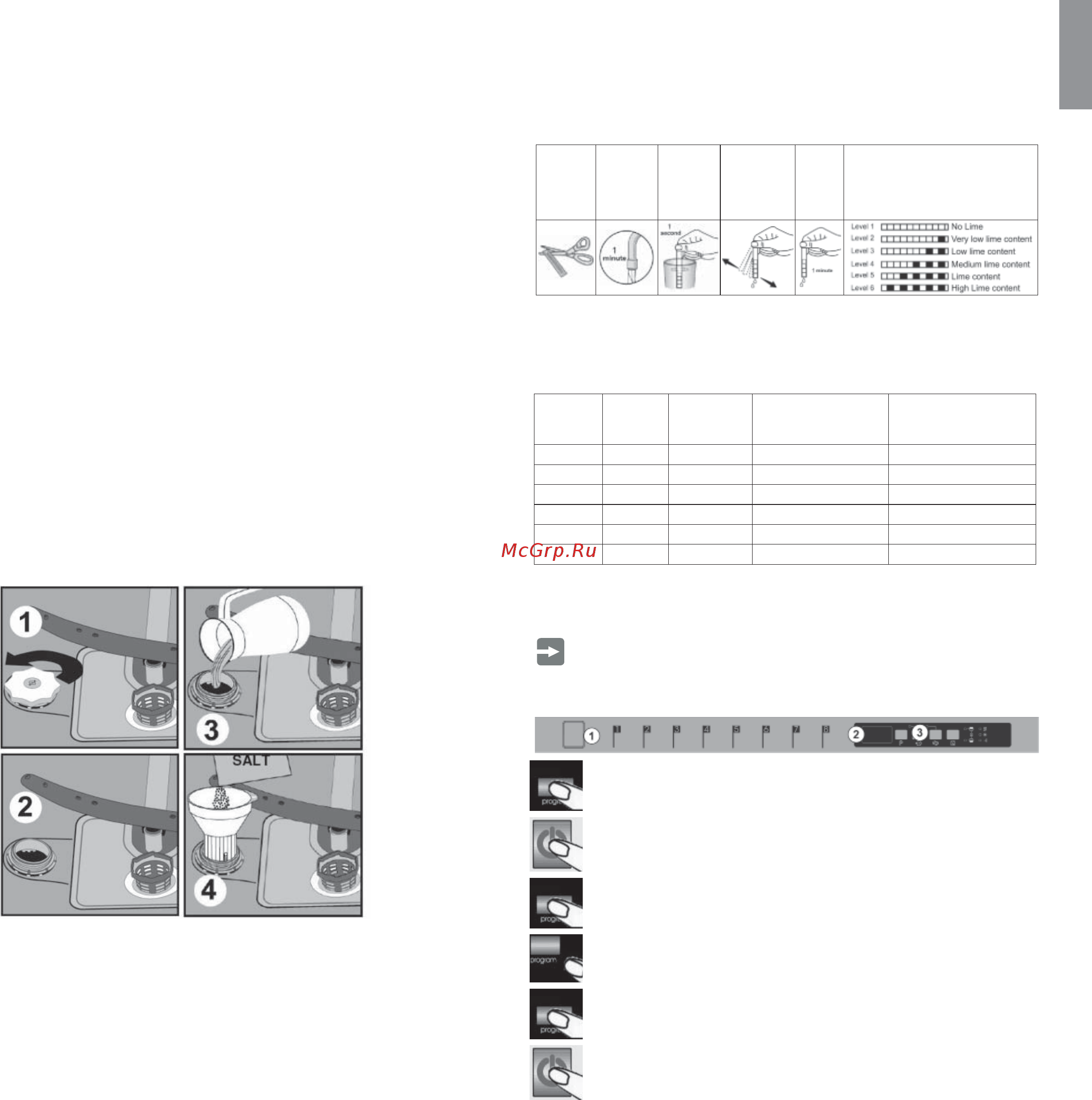 Freggia DWCI4108 [9/72] Preparing the machine for use