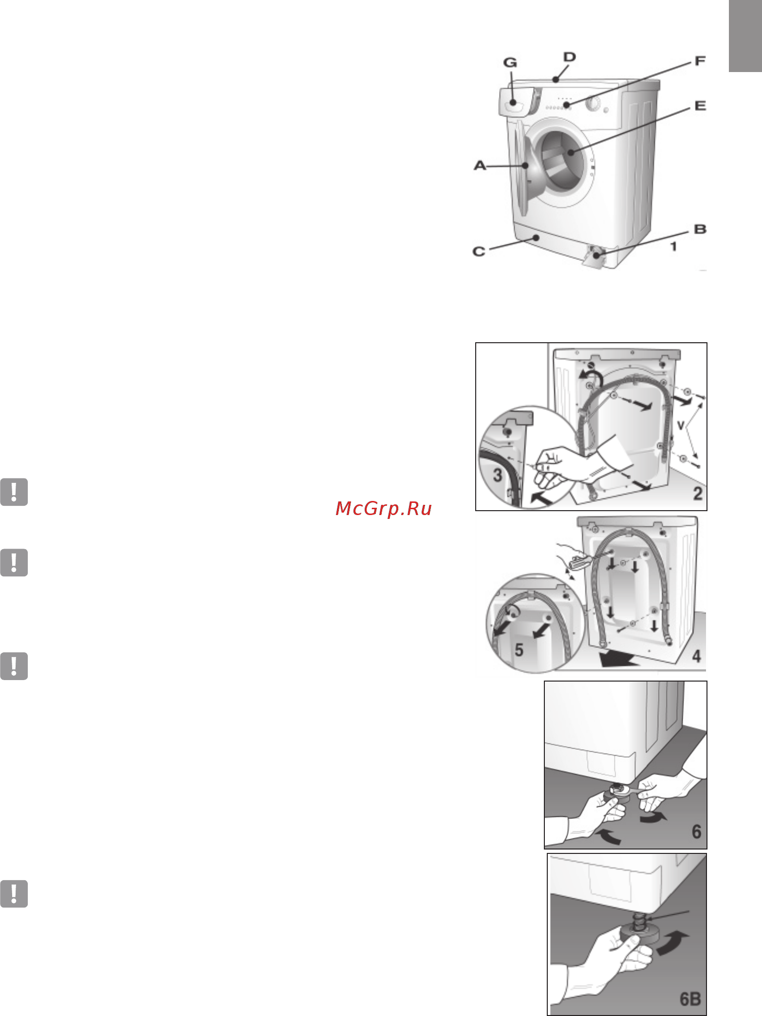 Freggia WDIE14106 [19/64] Description of the appliance