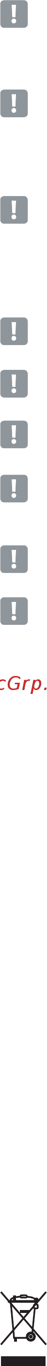 Freggia LBRF21785CH [8/32] Index standards warnings and recommendations