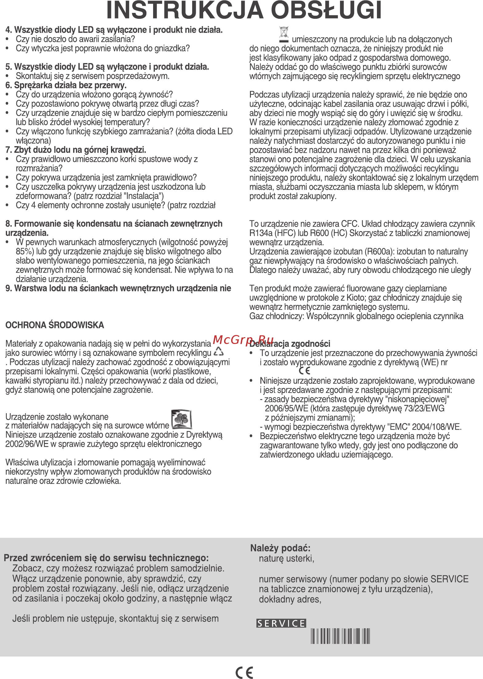 Freggia LC32 [10/20] Instrukcja obseugi