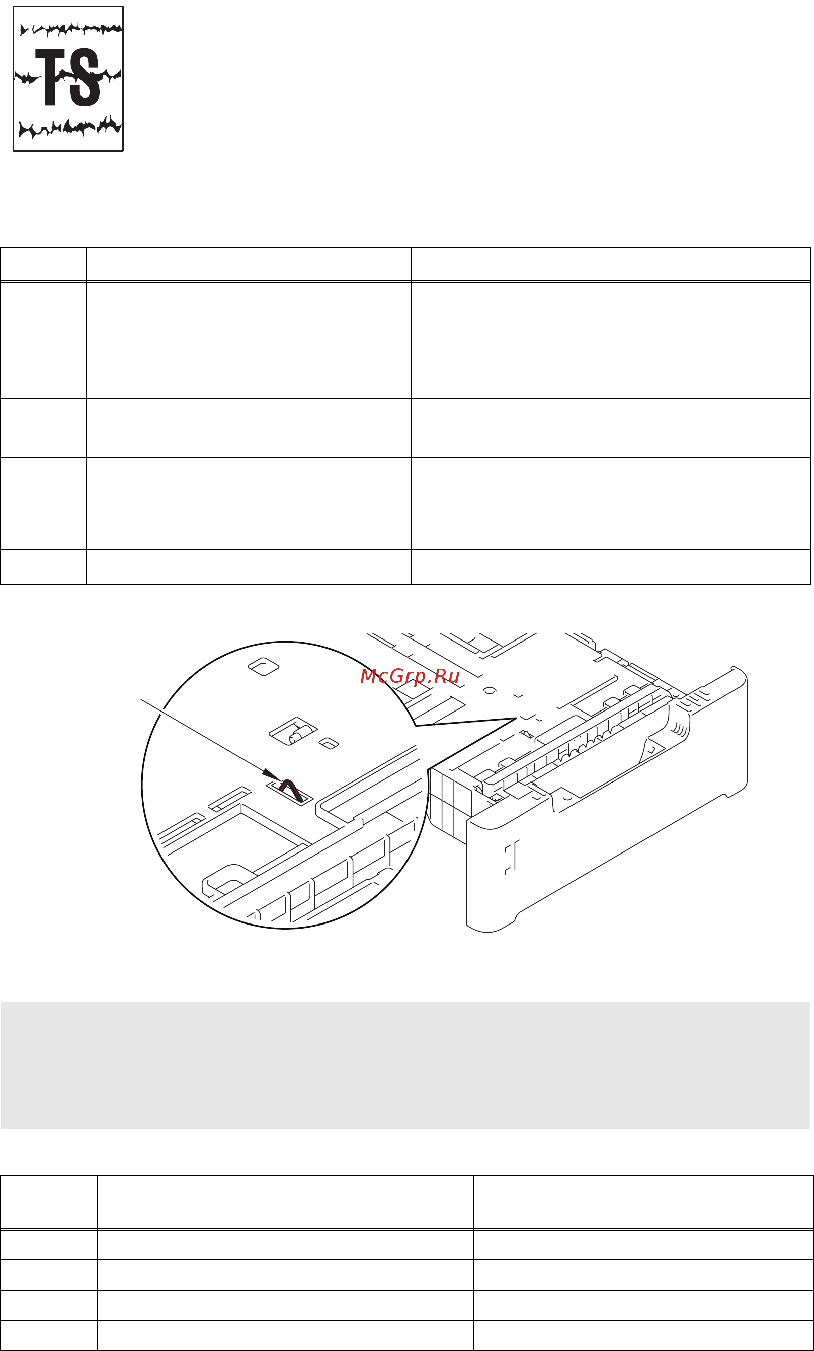 Brother DCP-8110DN [125/373] Black horizontal stripes