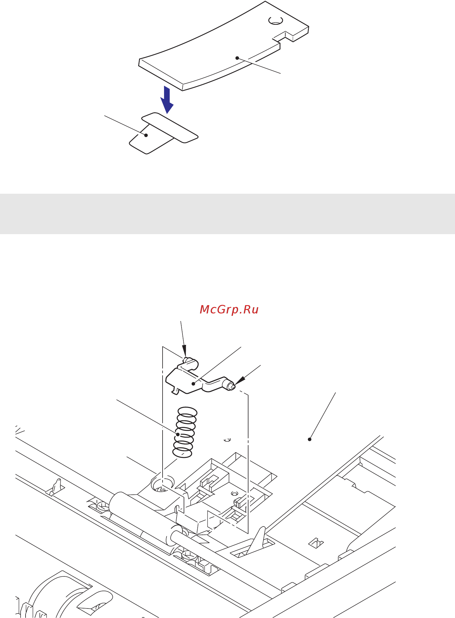 Brother DCP-8110D [185/373] When the adf separation pad is replaced also replace the support film