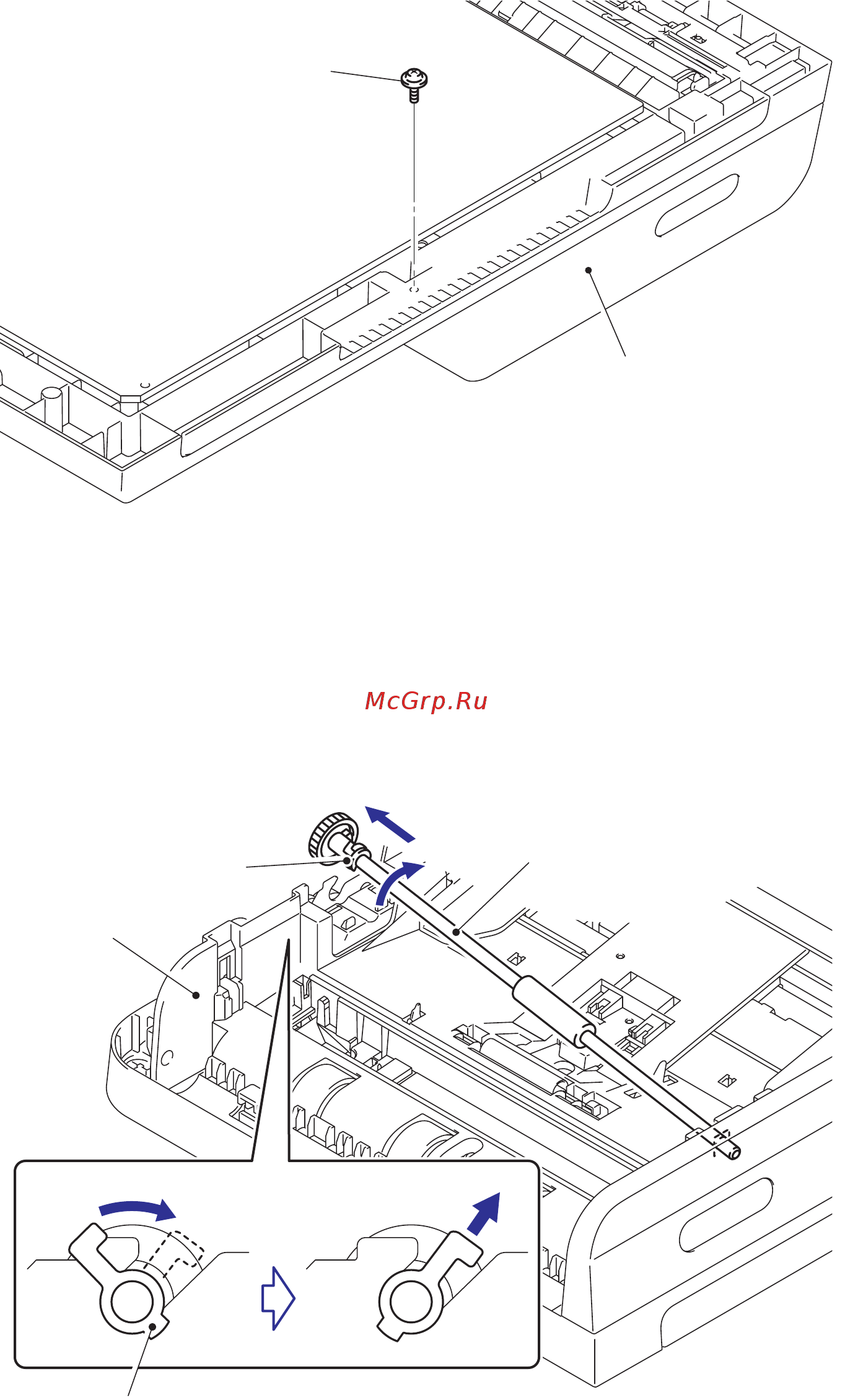 Brother DCP-8110D [189/373] Upper adf chute