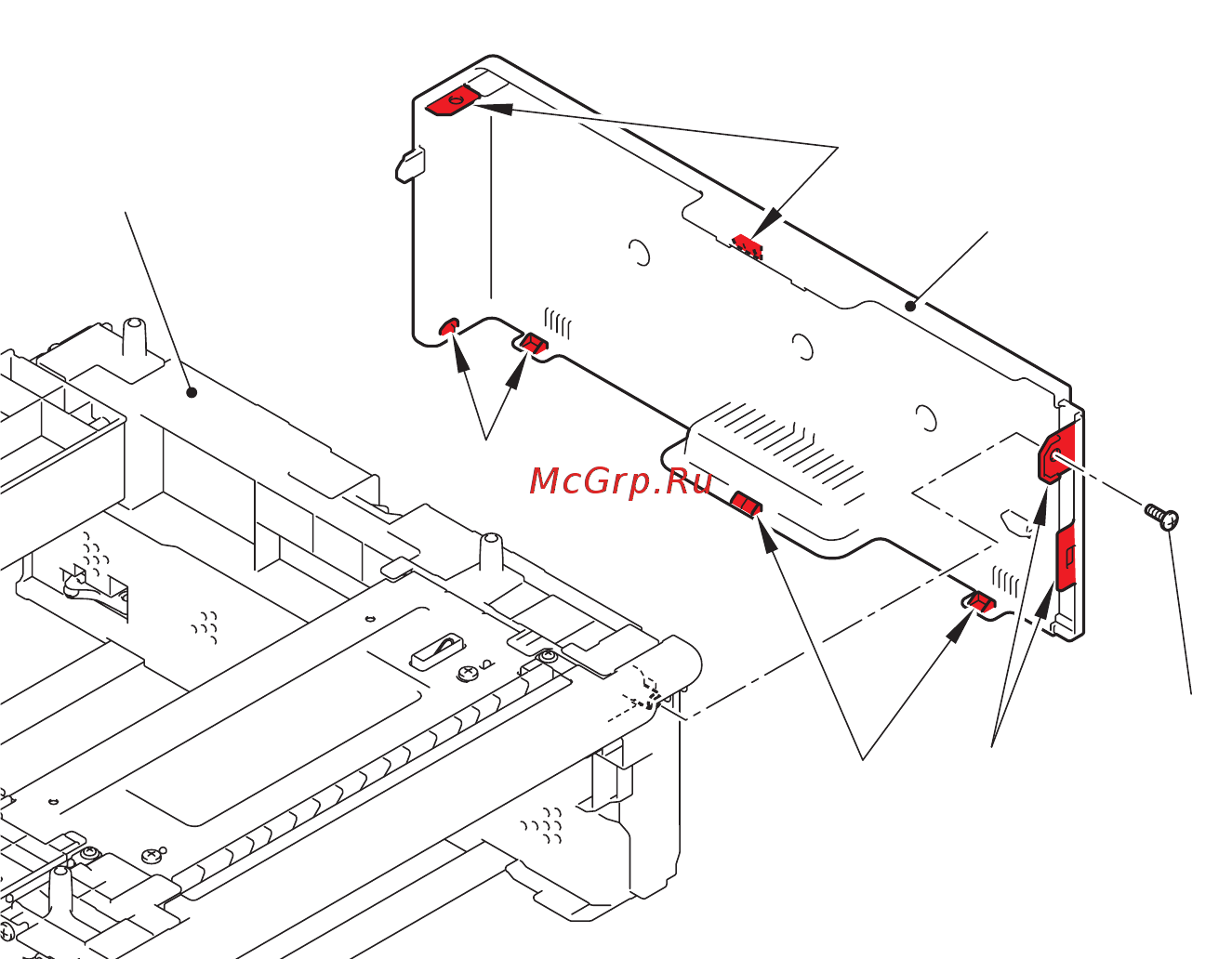 Brother DCP-8110D [267/373] T2 side cover r