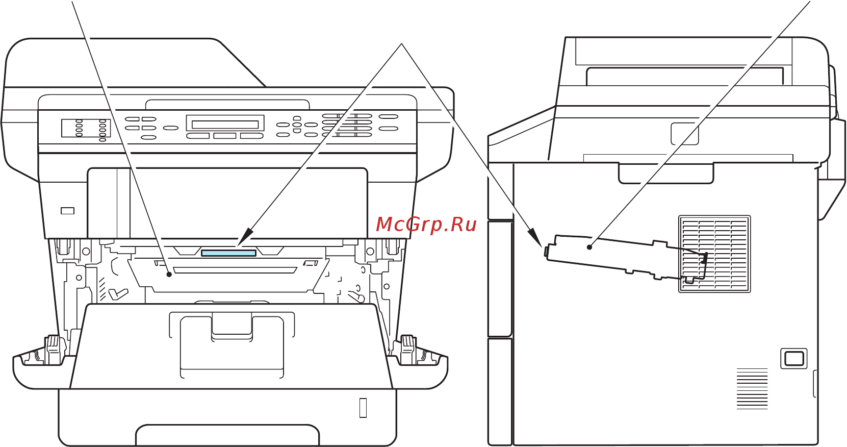 Brother DCP-8110D [283/373] Adjusting touch panel touch panel models only