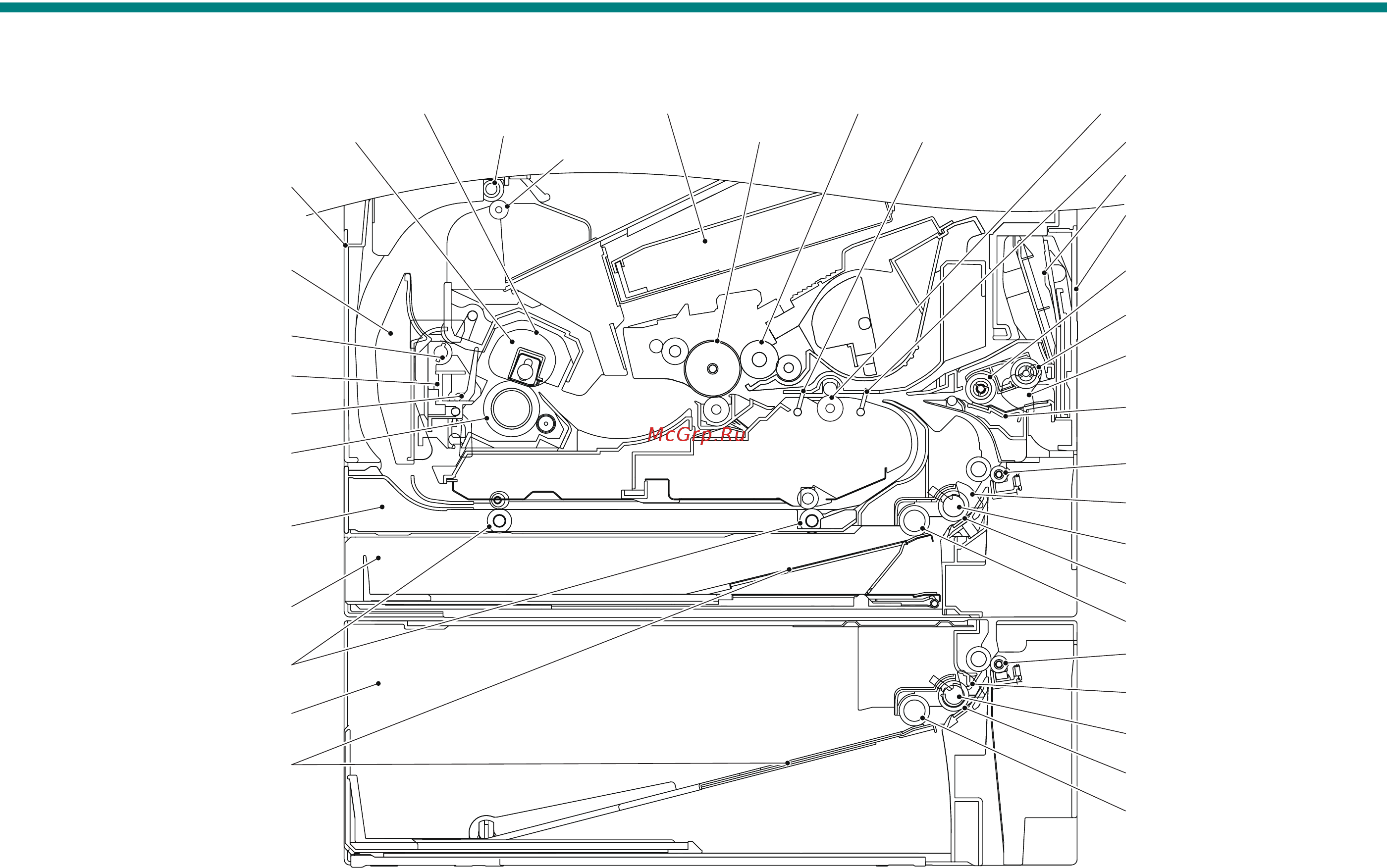 Brother DCP-8110D [49/373] Cross section drawing