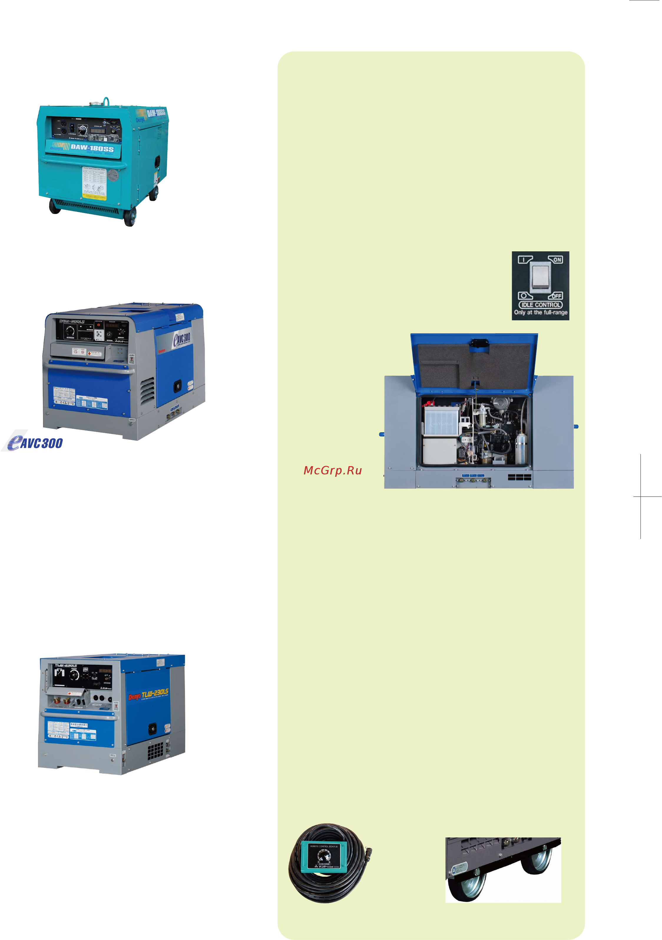 Denyo TLW-230ES [3/4] Dlw 400esw