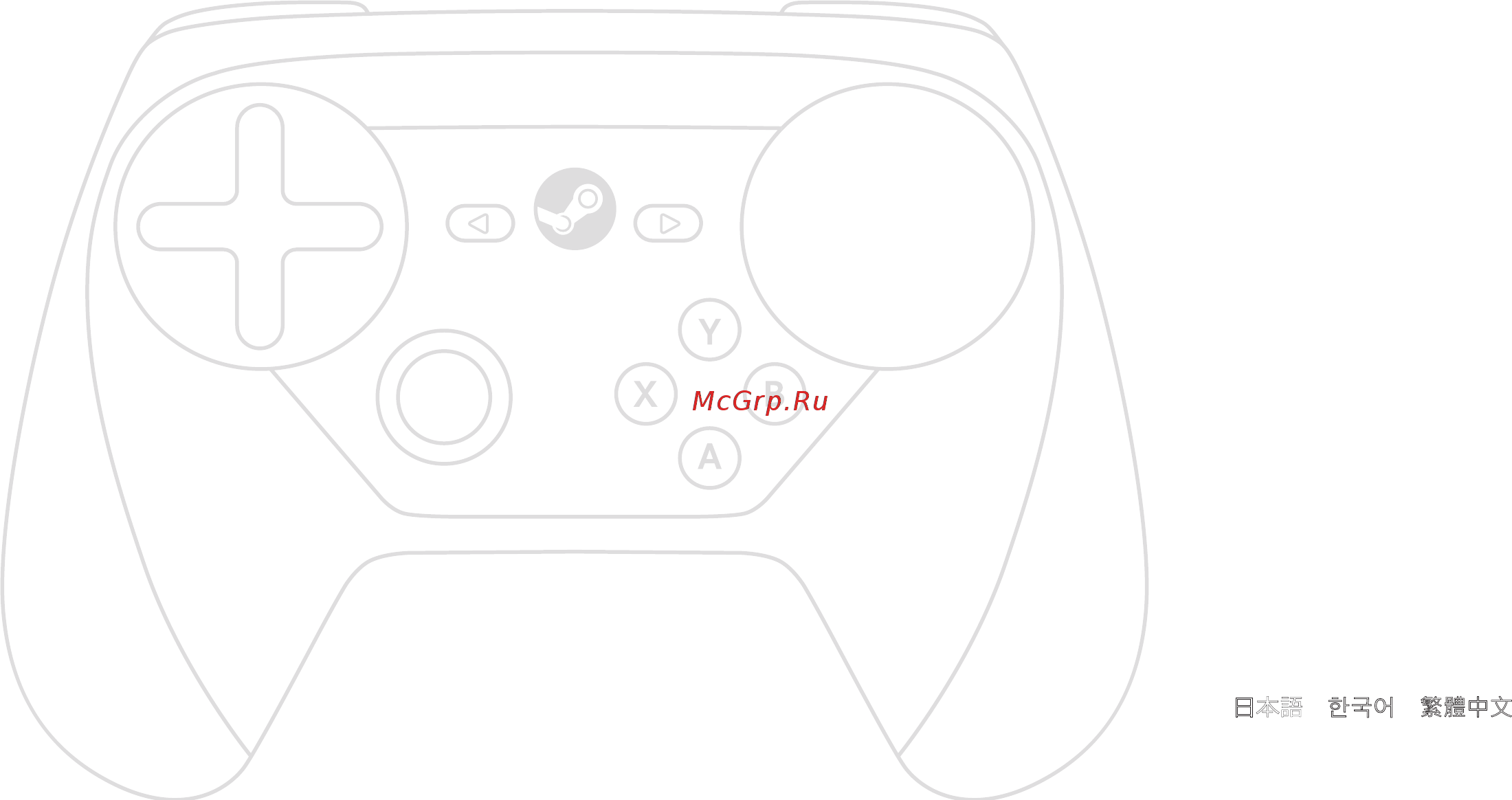 Steam Controller, [PC], black, черный Инструкция по эксплуатации онлайн