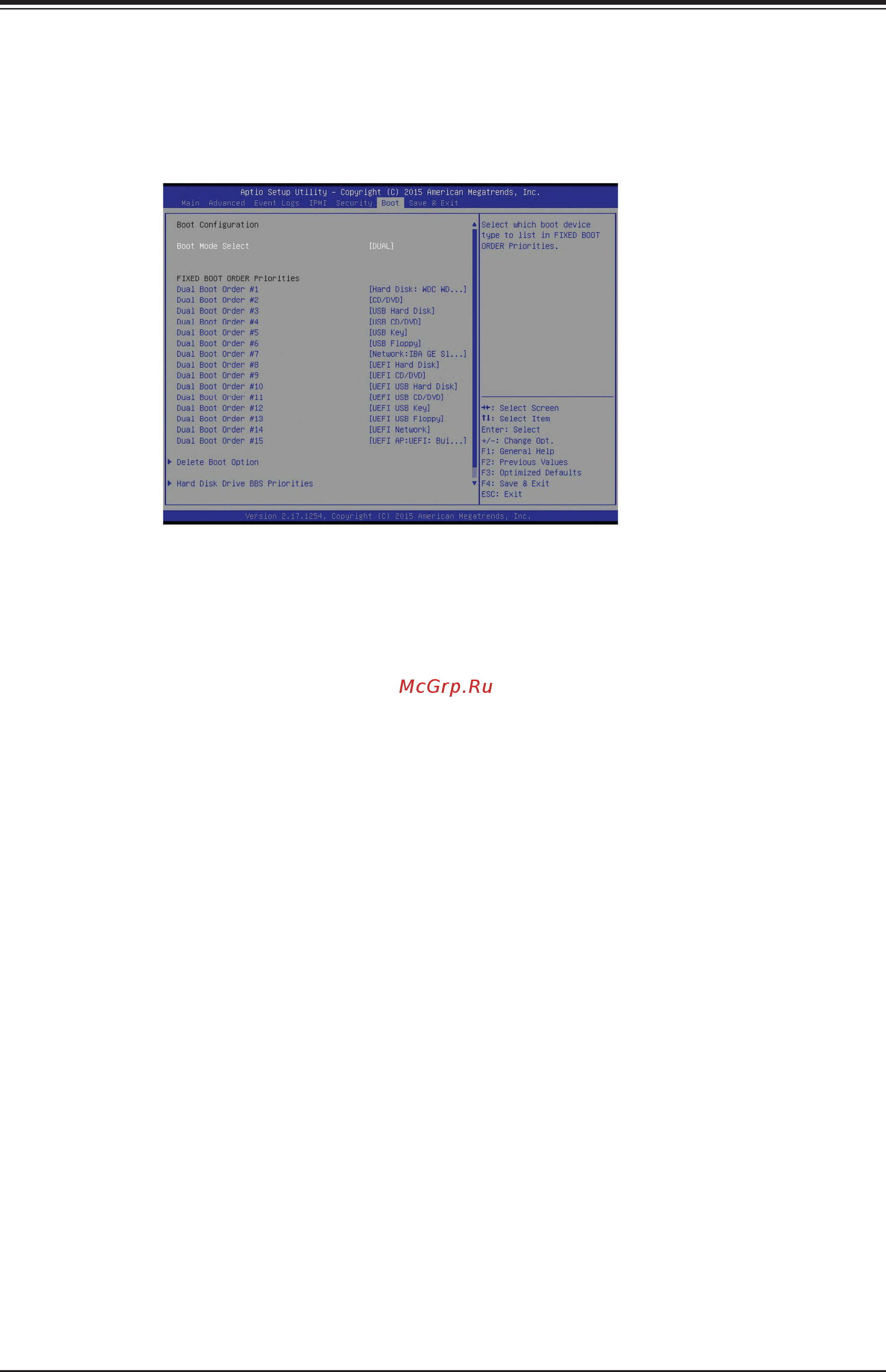 Supermicro X11SSH-F-B [105/121] Boot settings