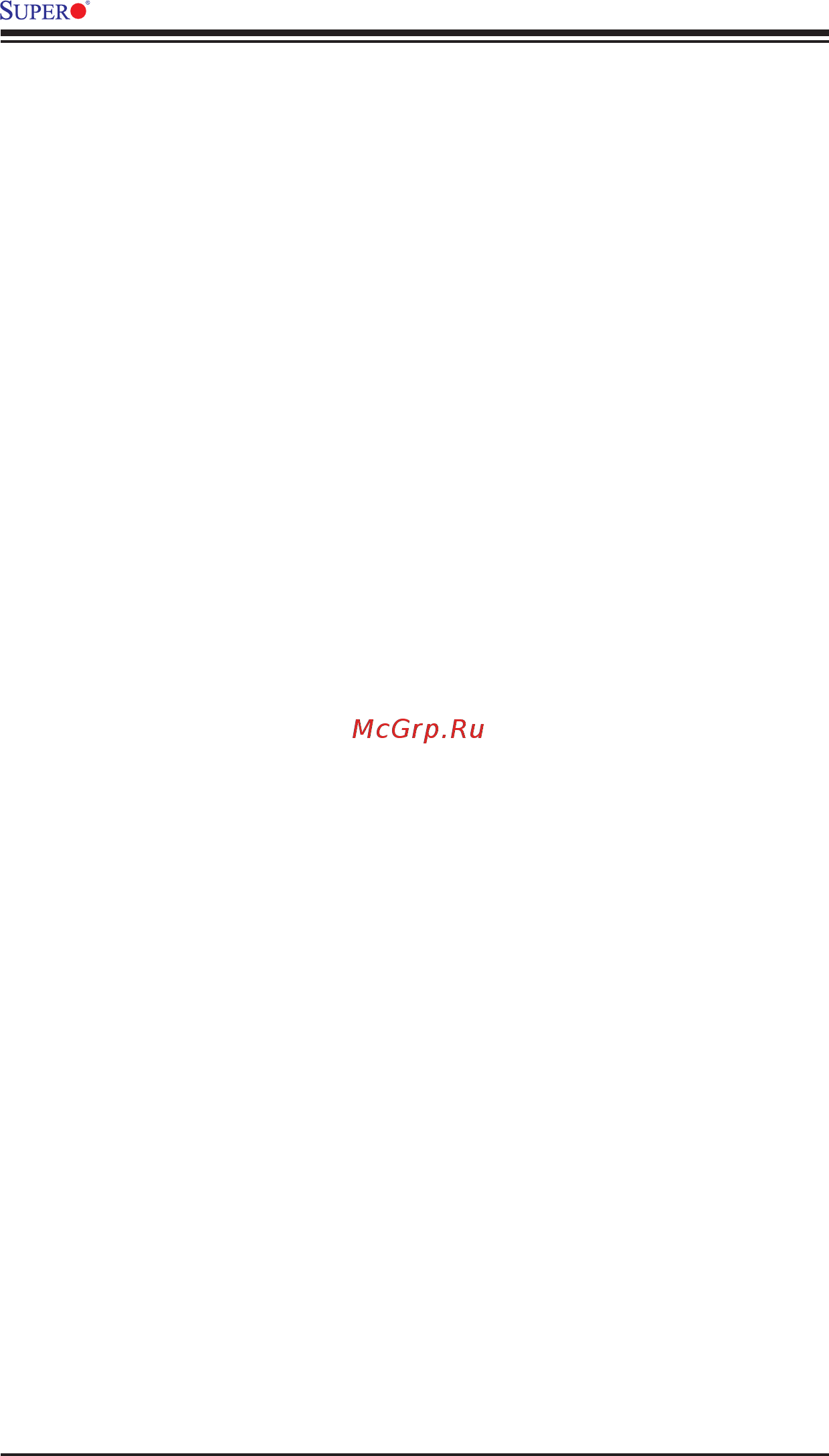 Supermicro X10DRD-I-B [6/123] Table of contents