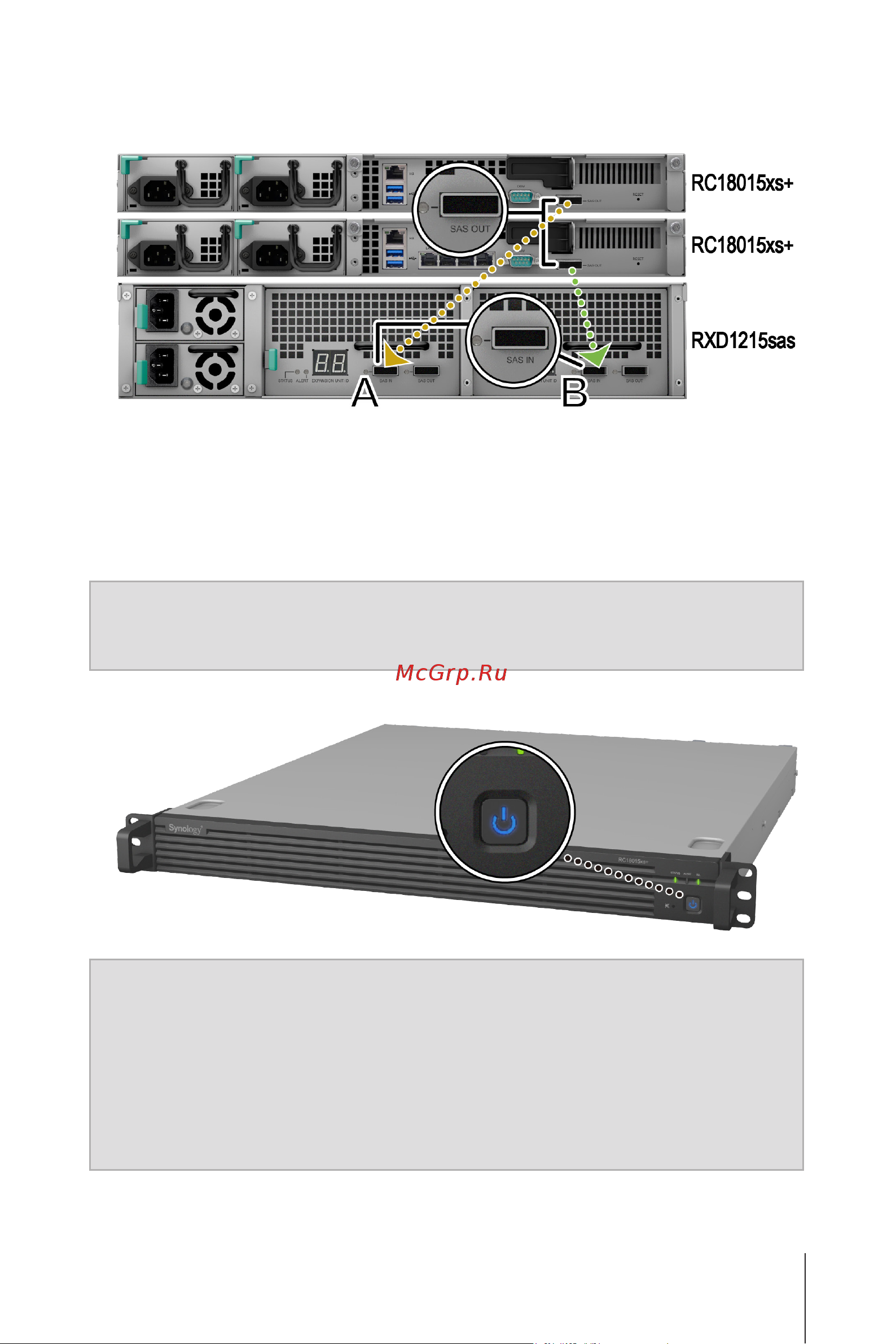 Synology rackstation rc18015xs+ [13/44] Глава 2 установка оборудования 13