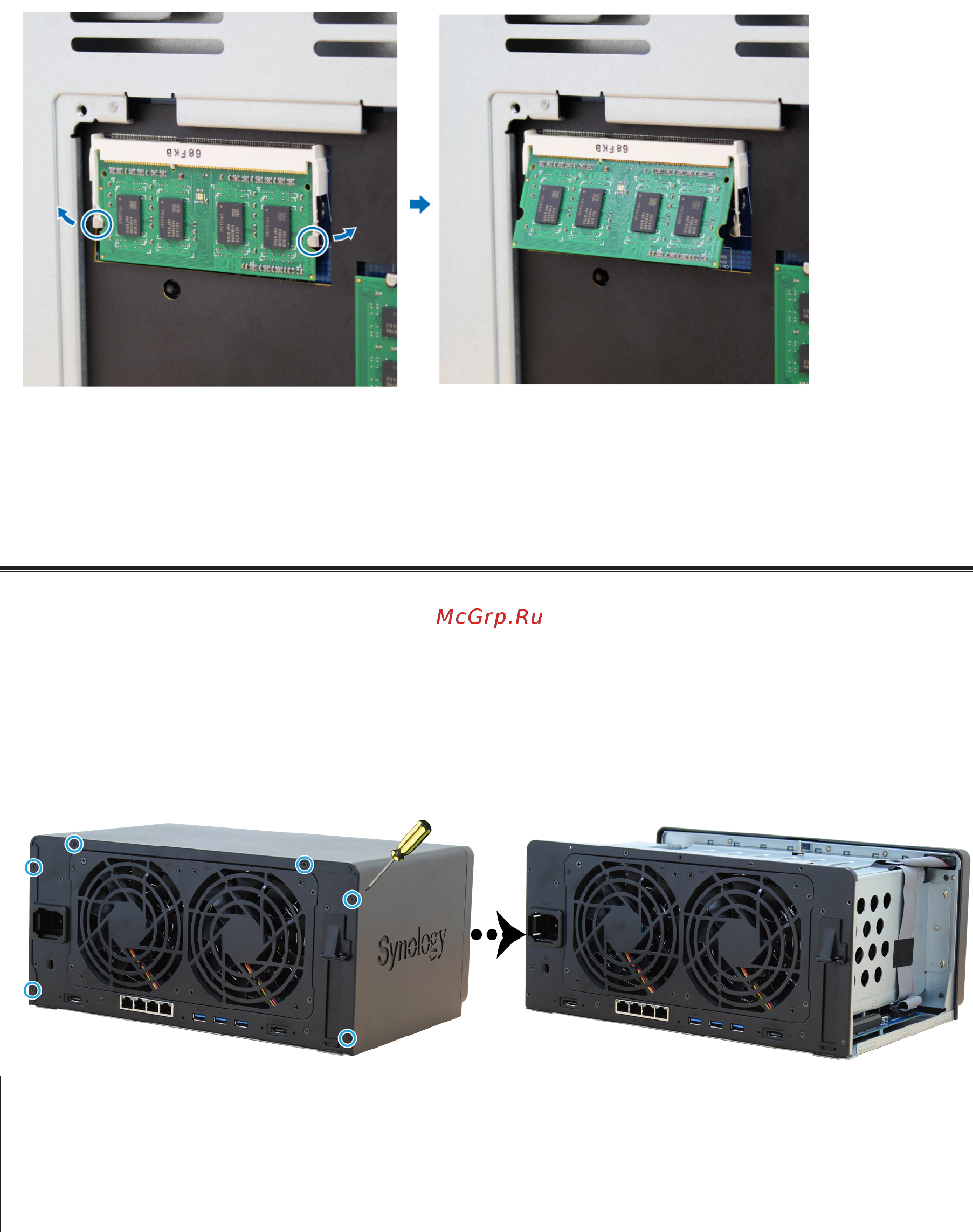 Synology ds1817+ 8gb [11/25] Подключение платы адаптера m2d17 к diskstation
