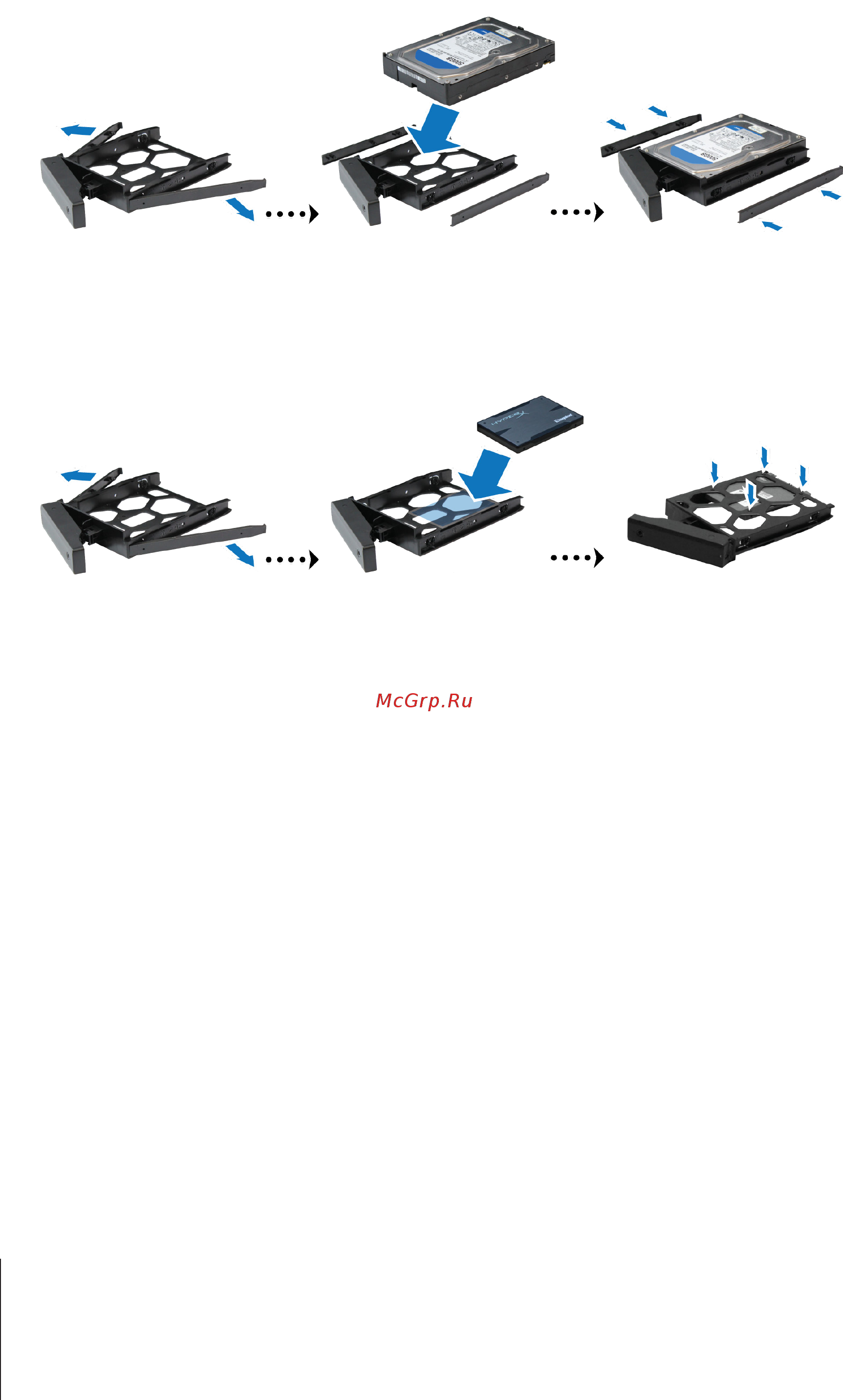 Synology ds2015xs [7/23] Глава 2 установка оборудования