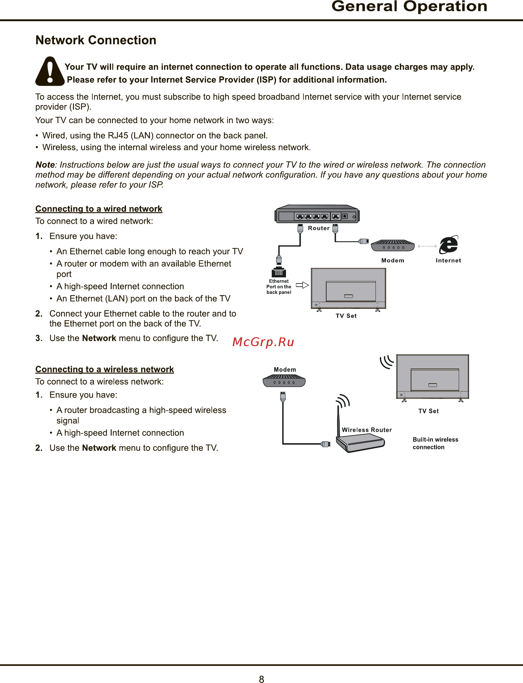 Tcl L70P1US [8/52] General operation