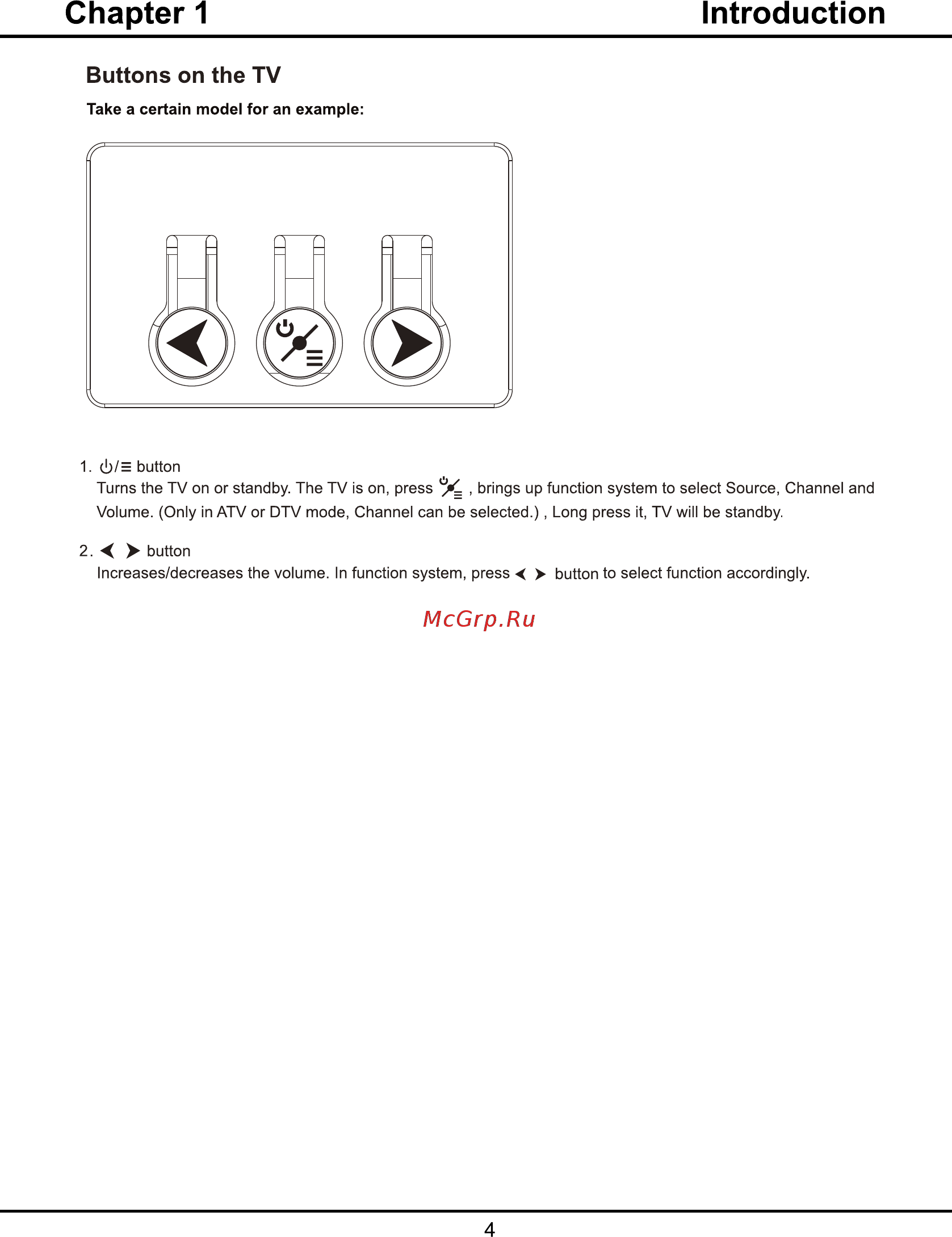 Tcl LED49D2930US [4/44] Chapter 1 introduction