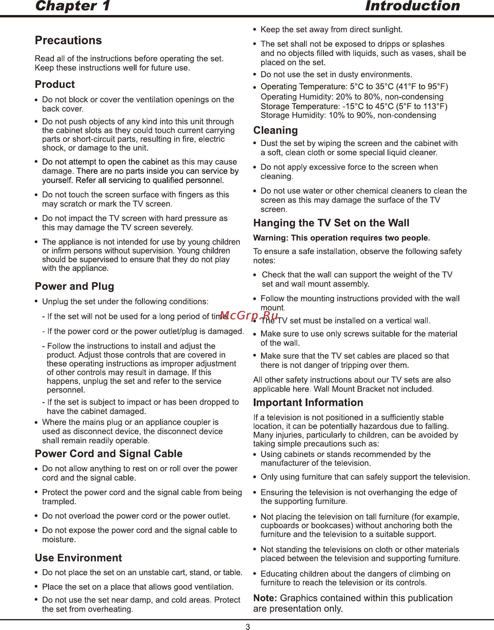 Tcl LED49D2900 [3/31] Chapter 1 introduction