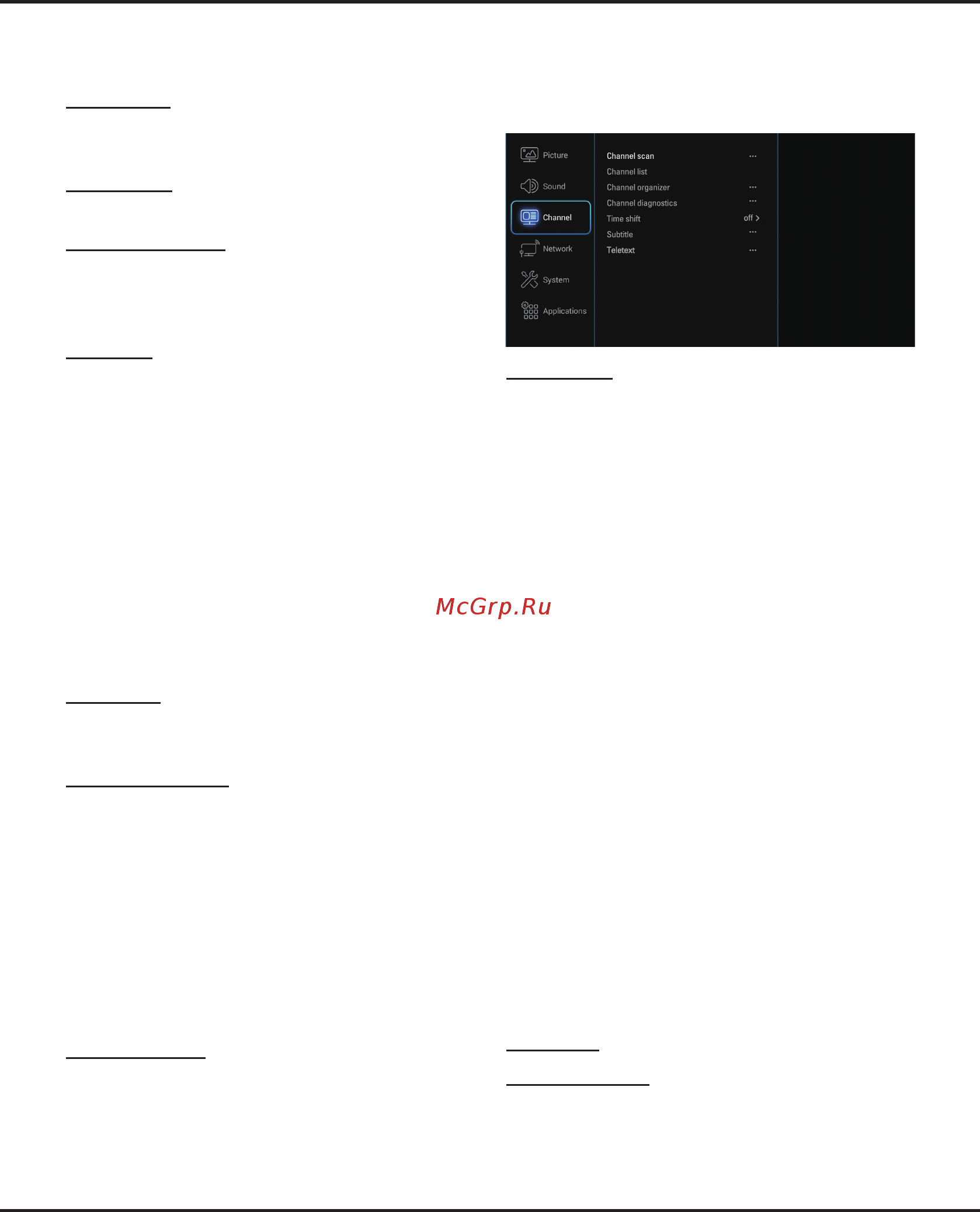 Tcl L50C1US [17/53] Menu operation