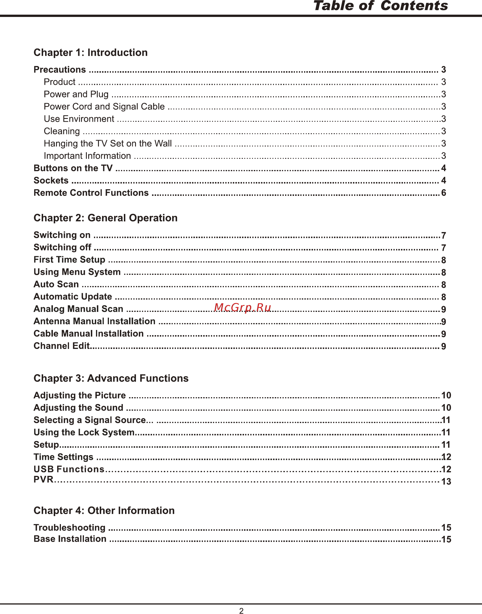Tcl LED43D2900 [2/31] Chapter 1 introduction