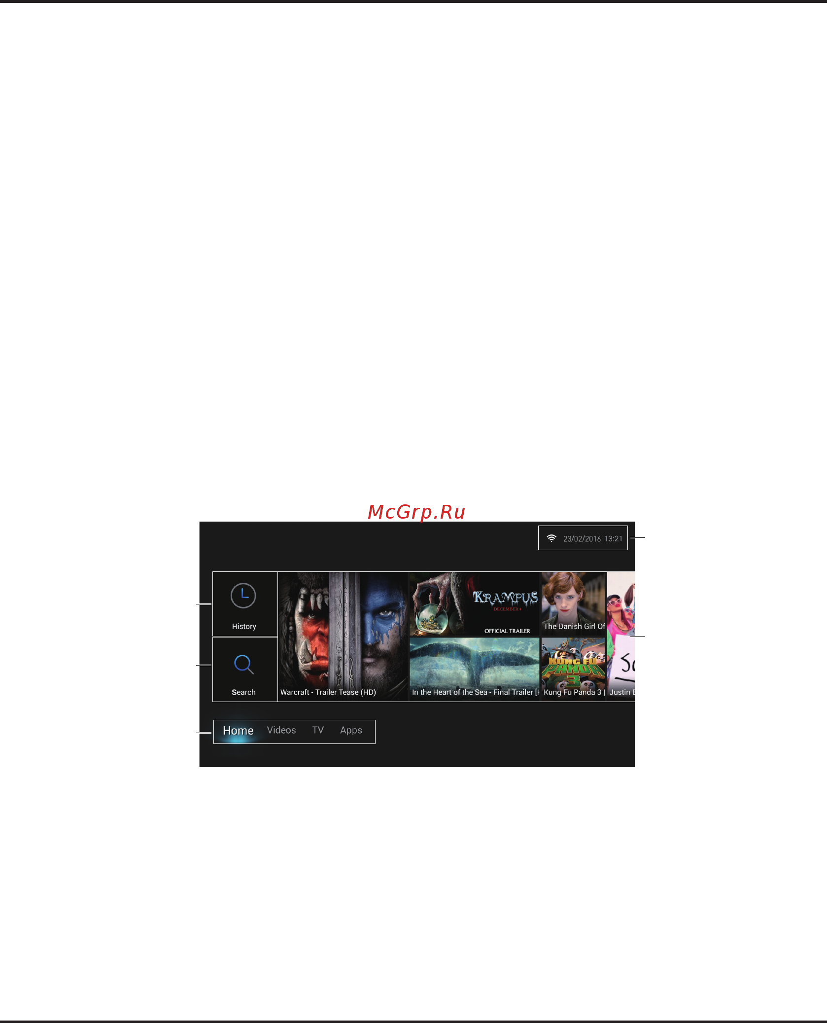 Tcl L55P1US [11/53] Chapter 3 homepage operation
