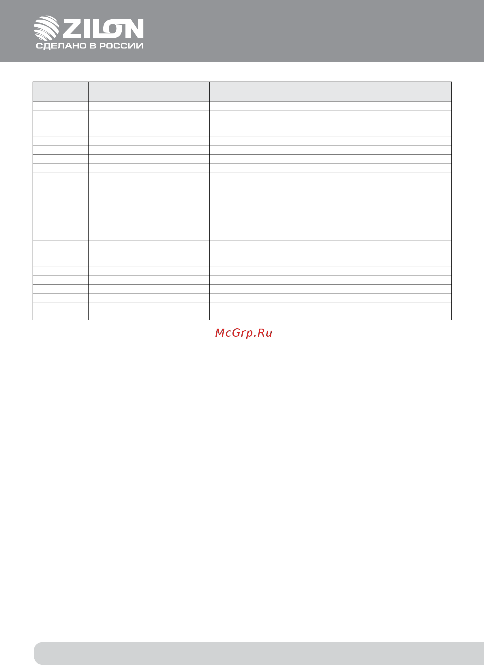Zilon ZRP 500x250 [5/17] Конфигурация системы вентиляции и использование отдельных элементов определяются проектной документацией