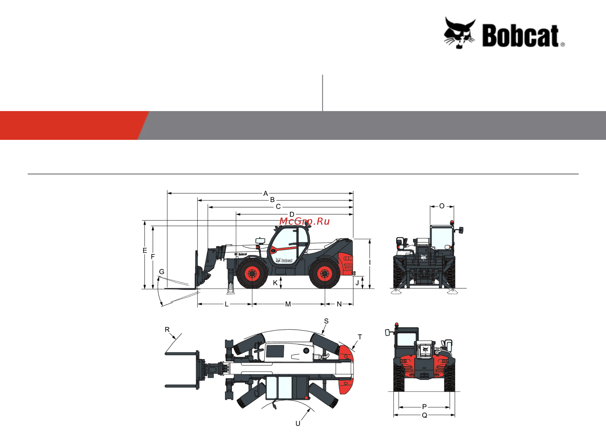 Bobcat T40.180 Буклет онлайн