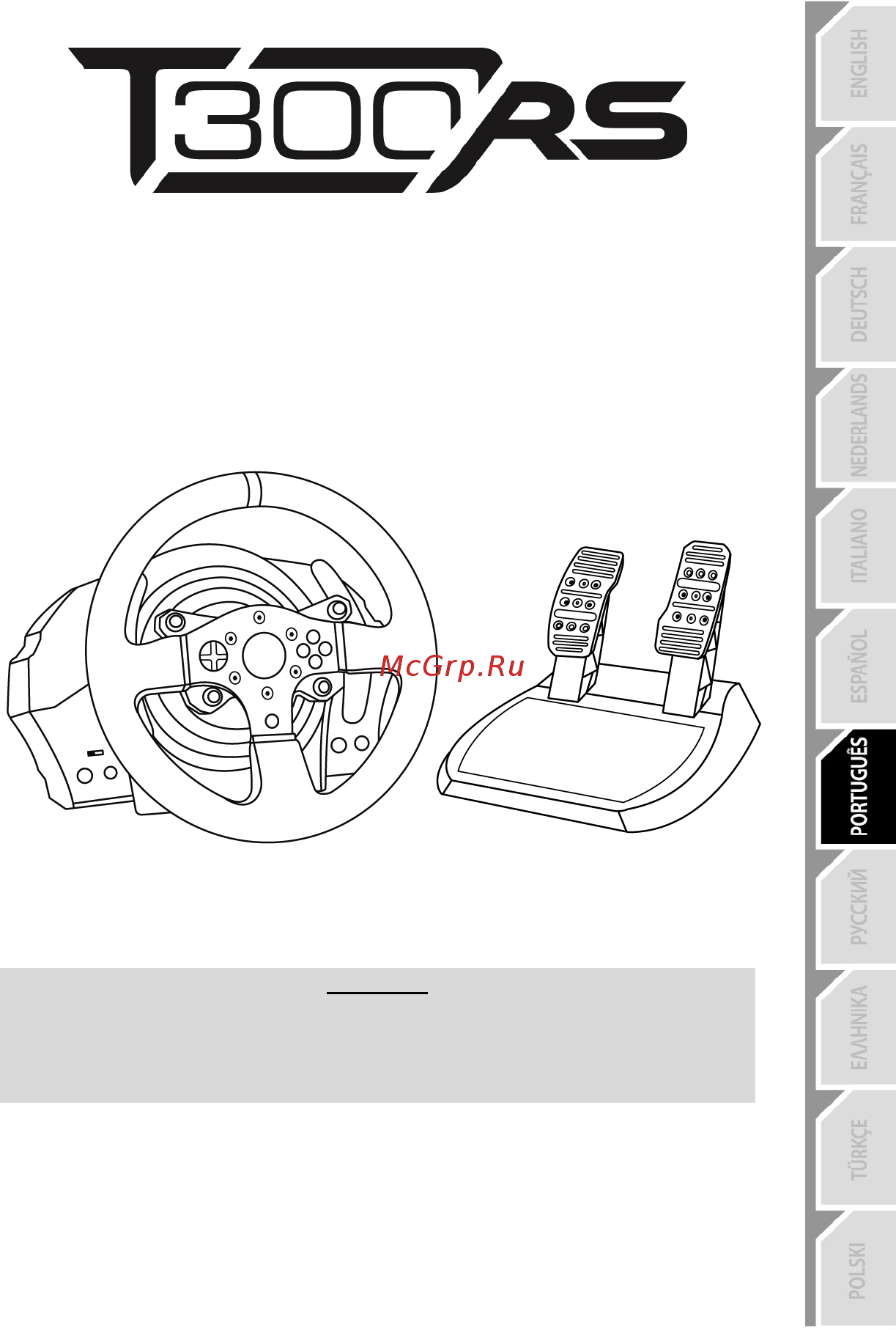 Thrustmaster T300RS, [PS4/PS3], black, черный [110/375] _por_t300 rs ps3 ps4