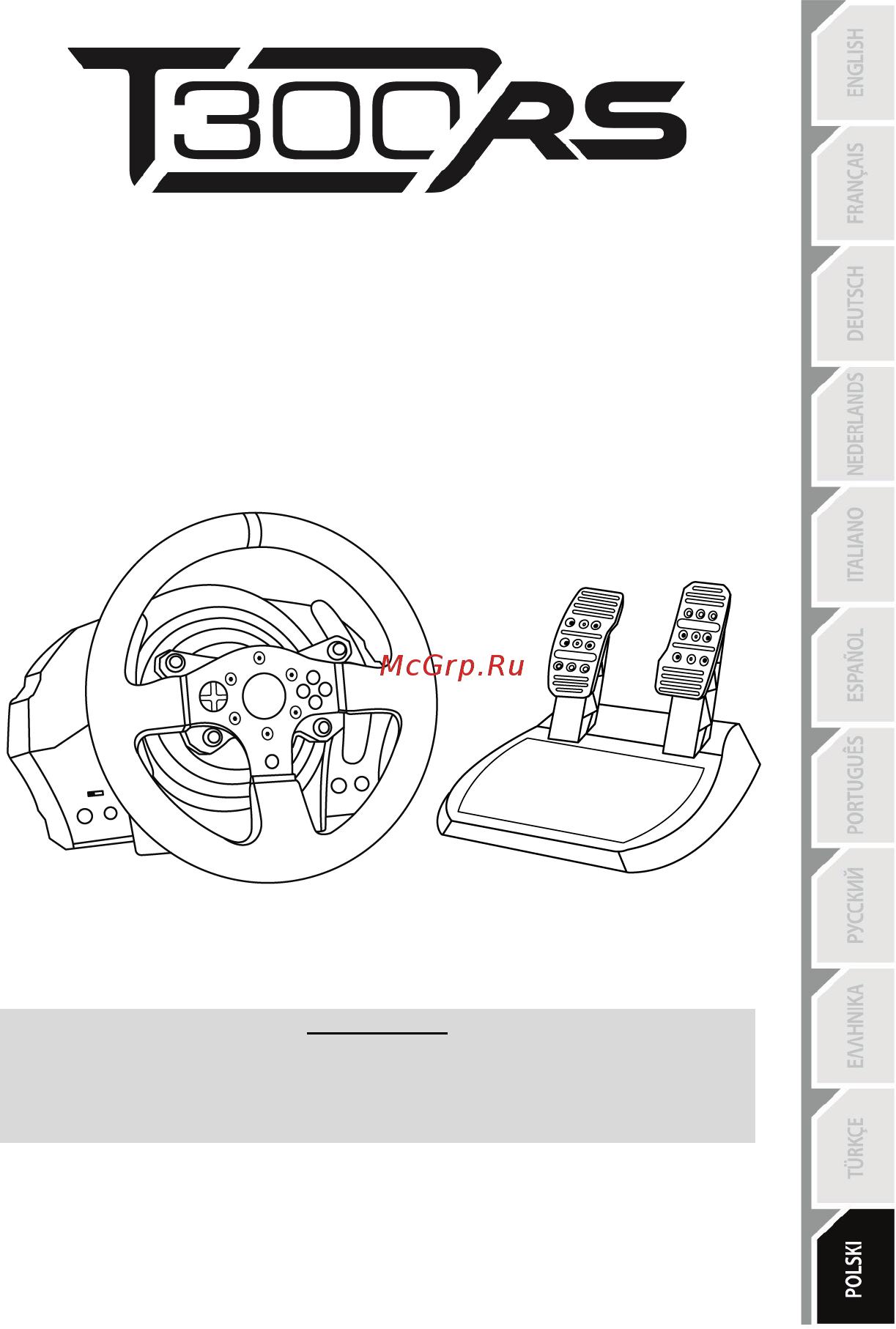 Thrustmaster T300RS, [PS4/PS3], black, черный [182/375] _pol_t300rs ps3 ps4