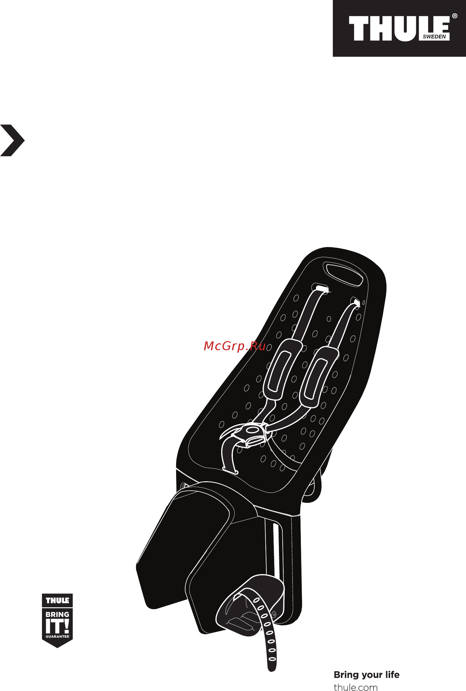 Thule Yepp Maxi Easy Fit Инструкция по эксплуатации онлайн