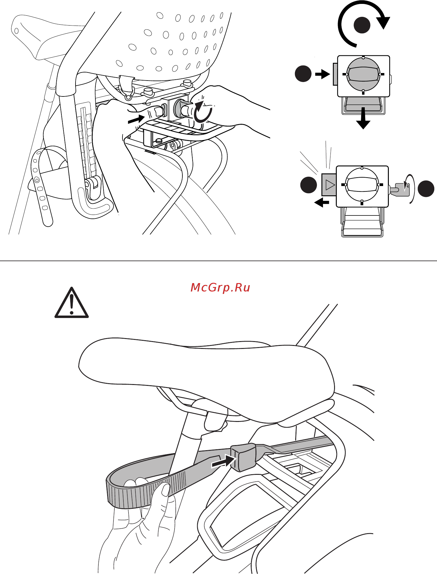 Thule Yepp Maxi Easy Fit Инструкция по эксплуатации онлайн [6/12] 264994