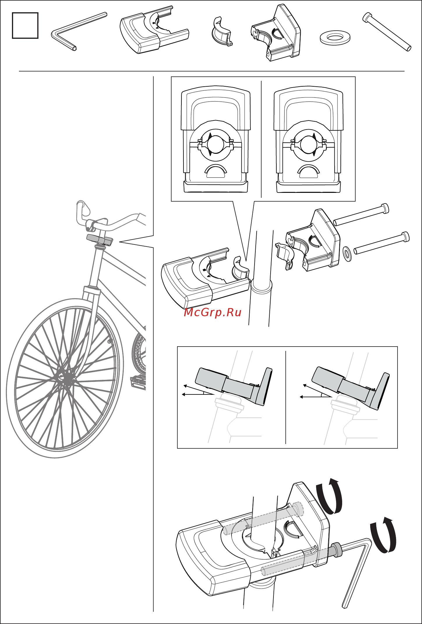 Thule Yepp Nexxt Mini Инструкция по эксплуатации онлайн [4/8] 264995