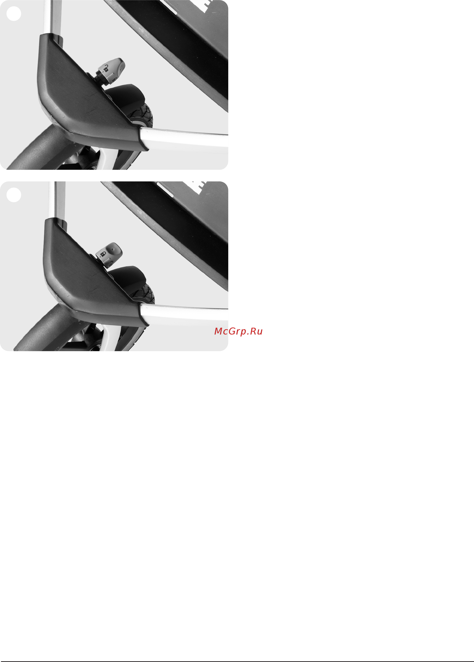 Thule Urban Glide2 [11/19] Регулировка переднего колеса