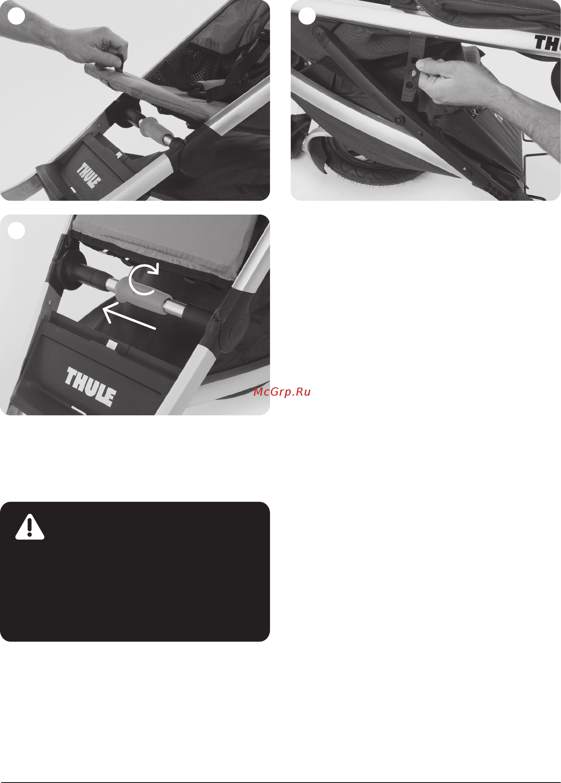 Thule Urban Glide2 [9/19] Предупреждение