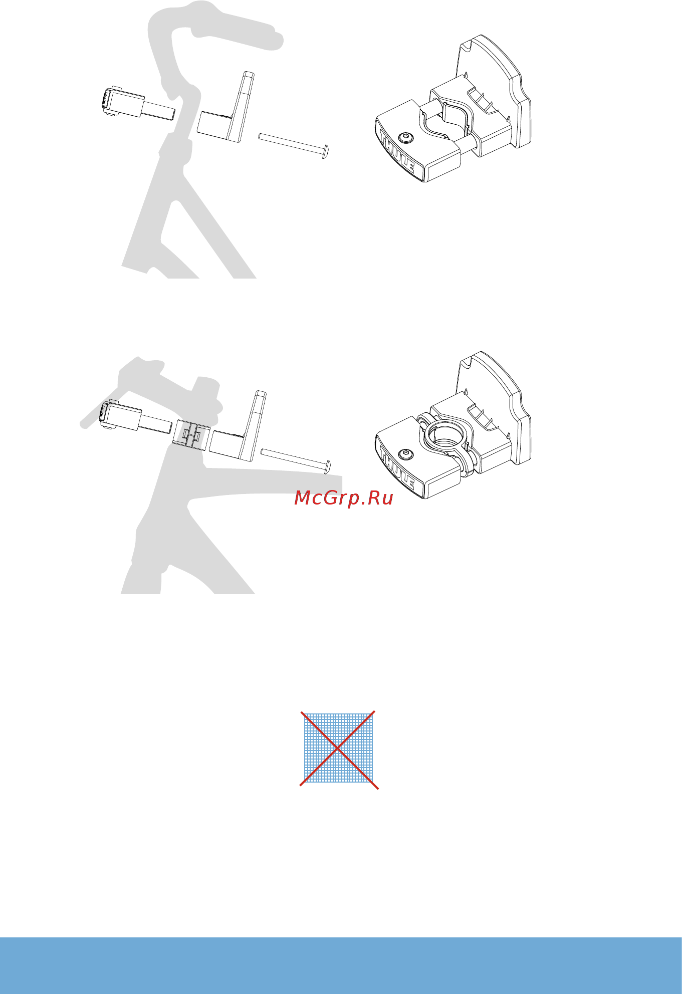 Thule RideAlong mini темно-серое [3/120] Bike handlebar stem fahrradlenkerschaft