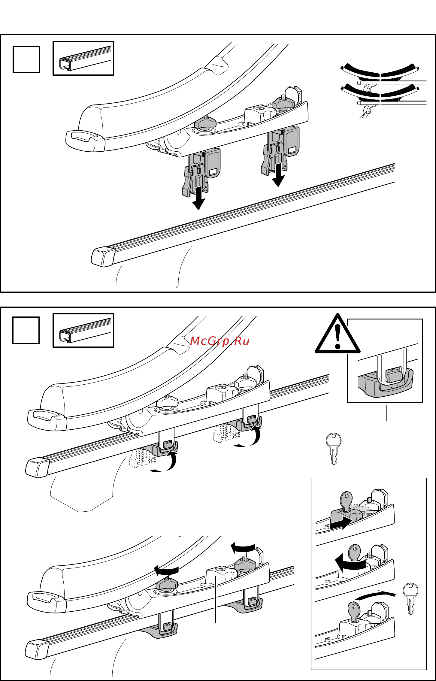 Thule 840 Инструкция по эксплуатации онлайн [6/12] 336772