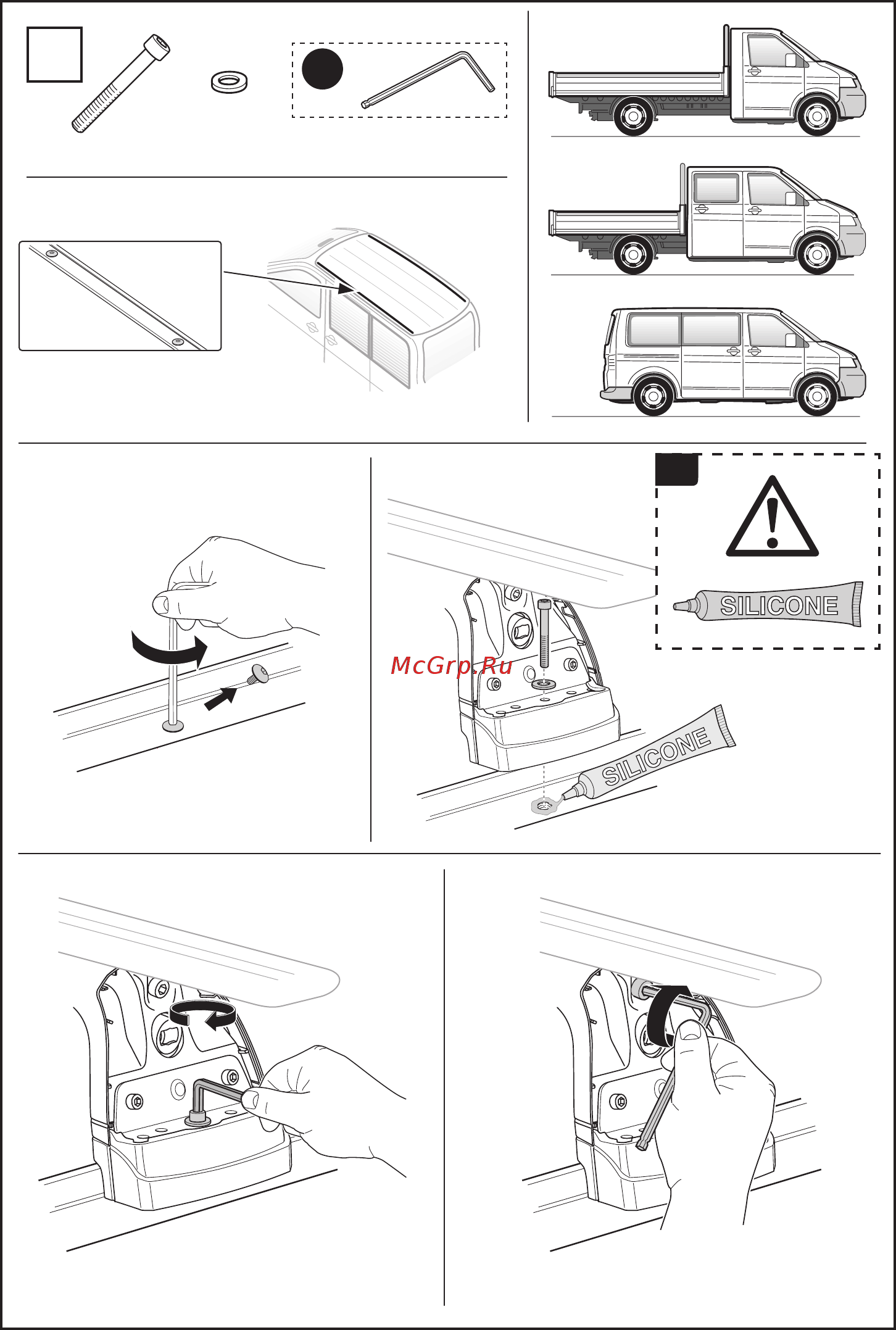 Thule 751/753, 3034 Инструкция по эксплуатации онлайн [6/8] 265028
