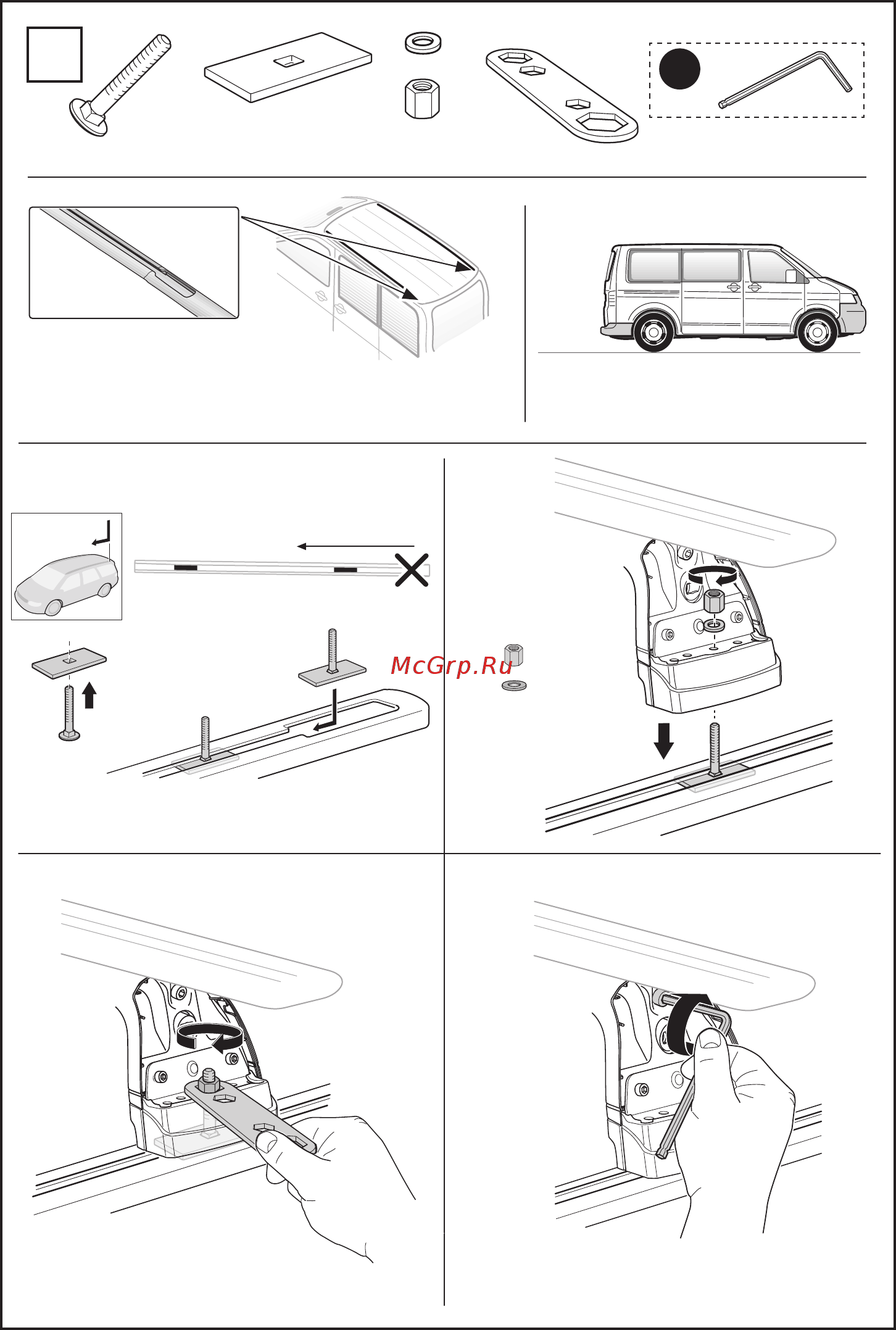 Thule 751/753, 3034 Инструкция по эксплуатации онлайн [7/8] 265028