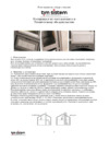Tim Sistem Diana ceramic, оранжевая Инструкция по эксплуатации