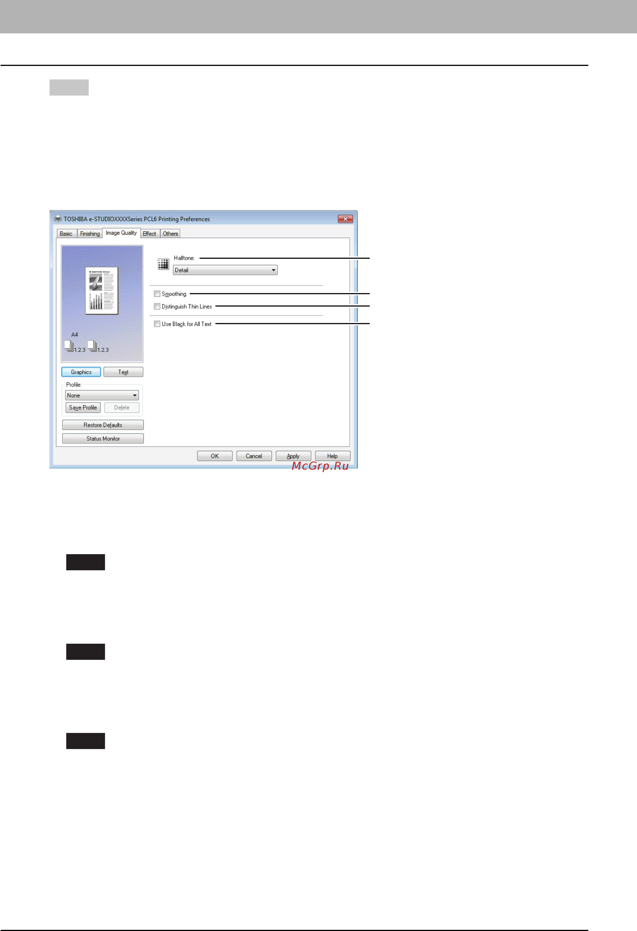 Toshiba e-STUDIO 2809A [100/248] Вкладка image quality
