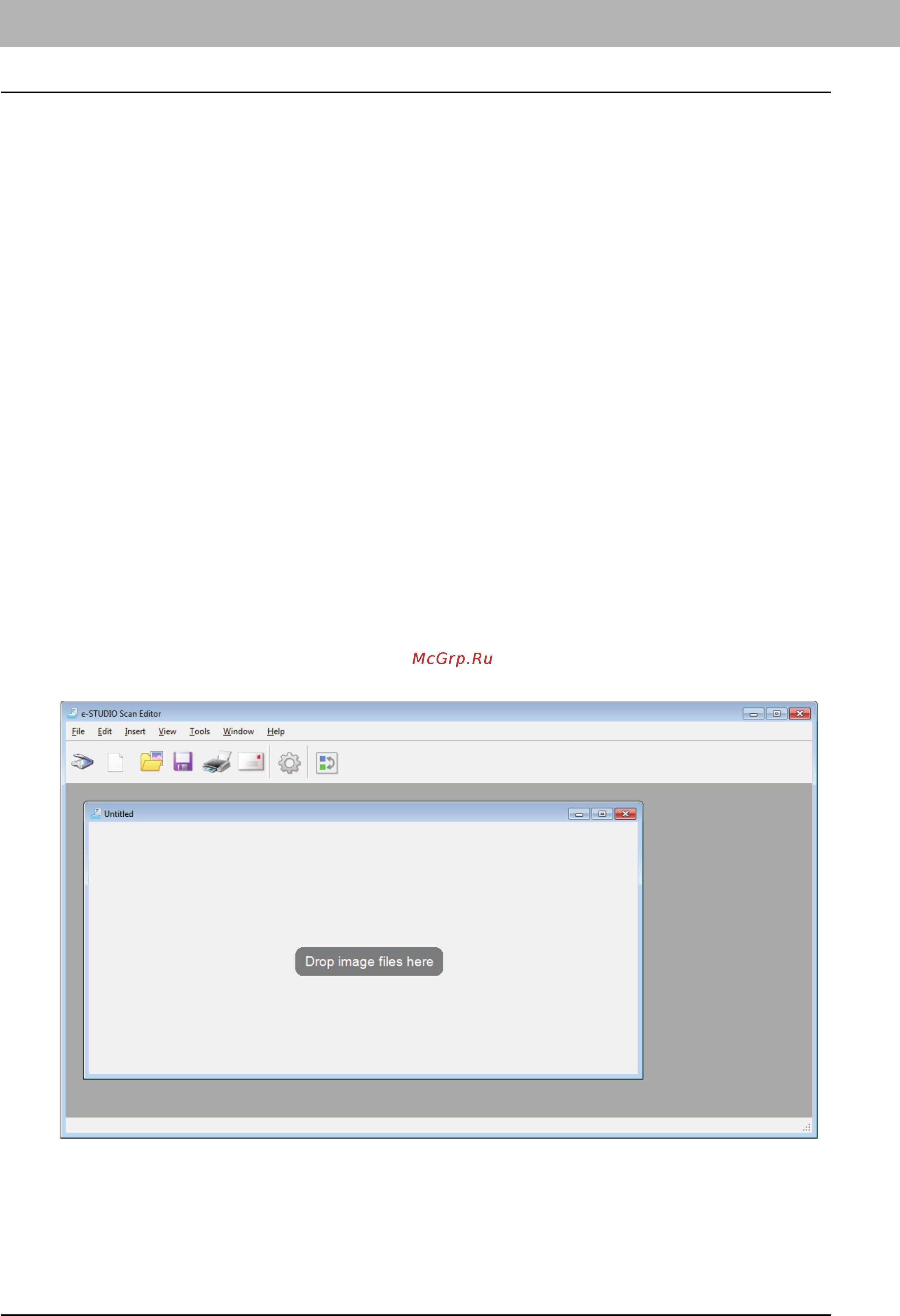 Toshiba e-STUDIO 2303AM [116/200] Сканирование из редактора e studio scan editor