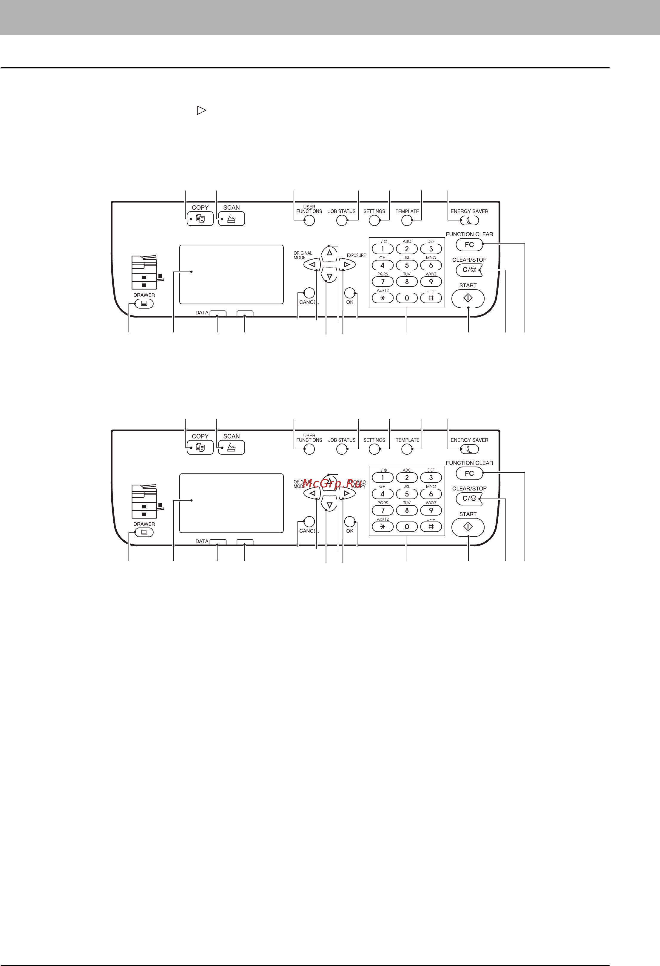 Toshiba e-STUDIO 2803AM [16/200] Кнопка scan нажмите эту кнопку чтобы использовать функции сканирования