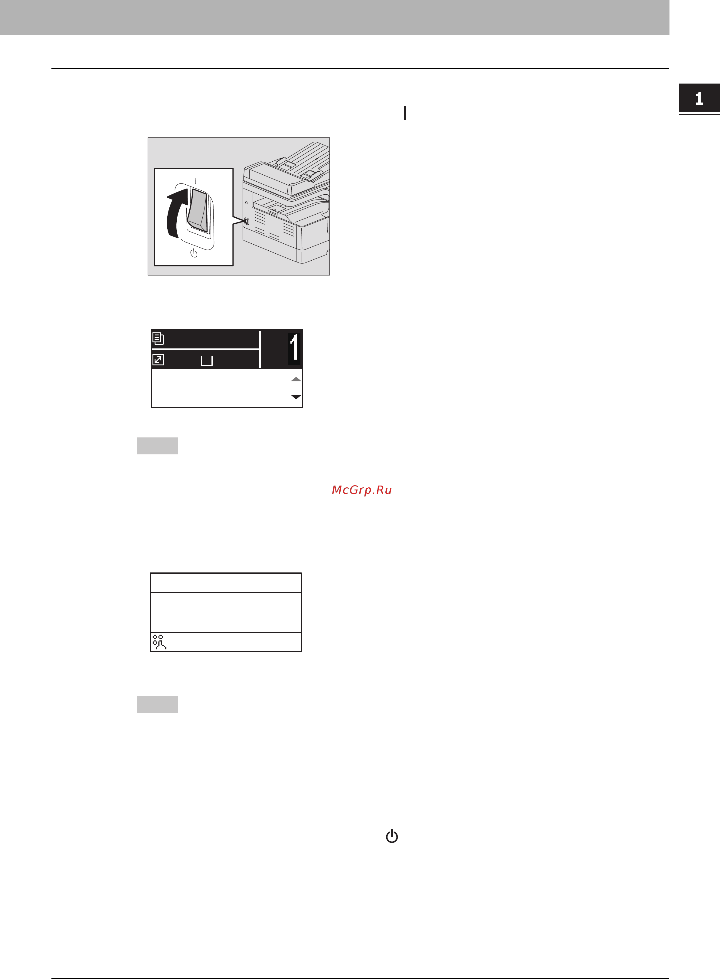 Toshiba e-STUDIO 2803AM [19/200] Для случая когда устройство работает в режиме ограниченного доступа экран дисплея показан ниже
