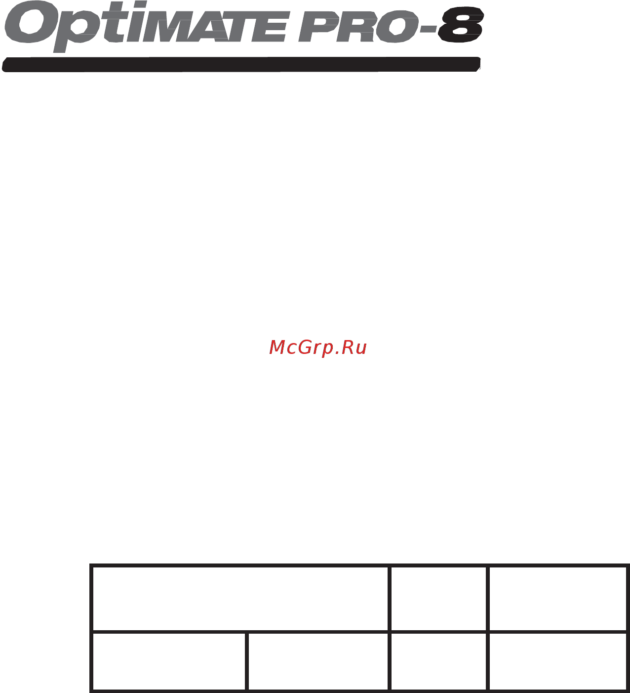 Optimate PRO 8, TS44 [3/12] Личные меры предосторожности