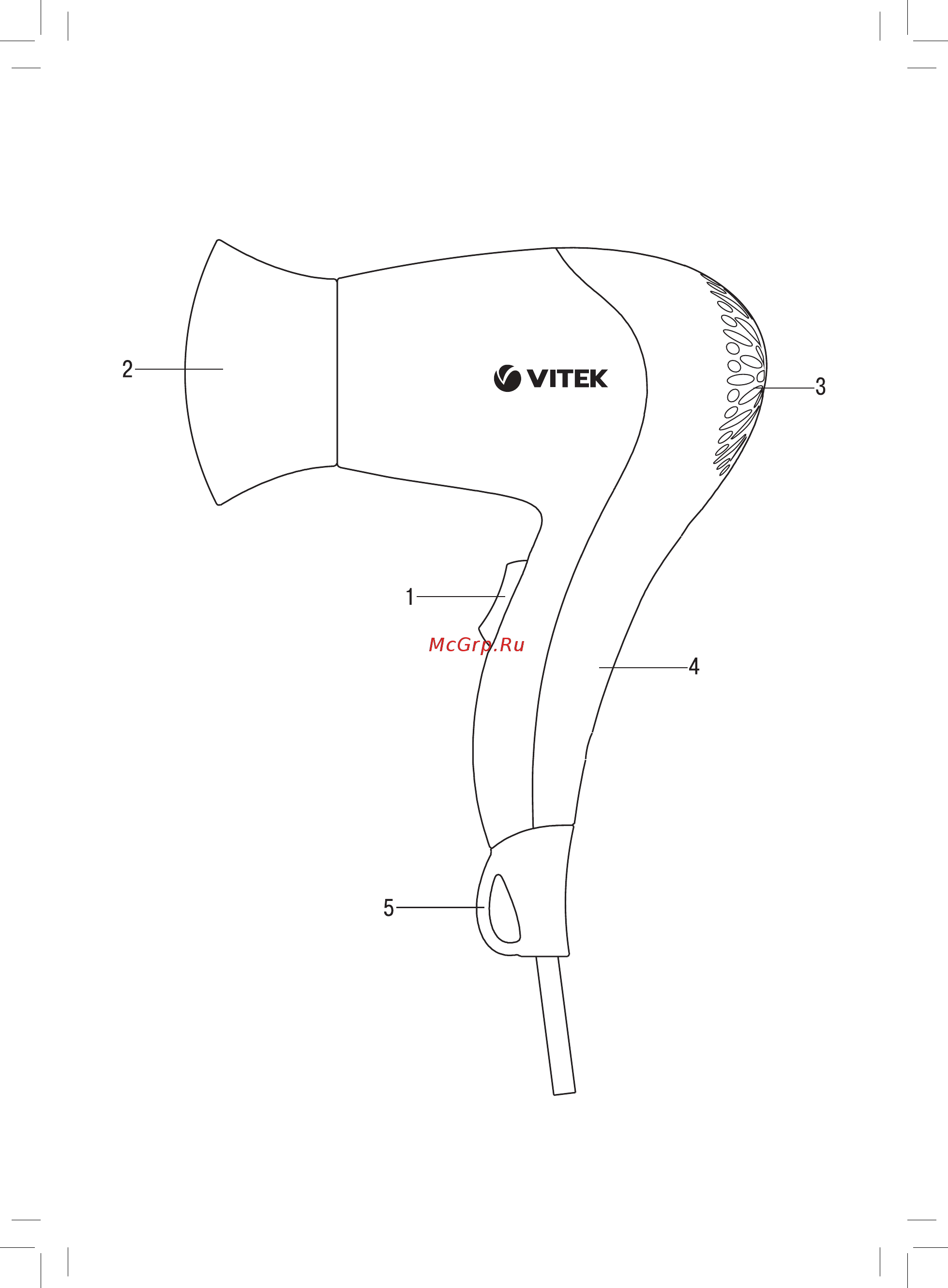 Vitek VT-2270 Инструкция по эксплуатации онлайн [2/20] 265268